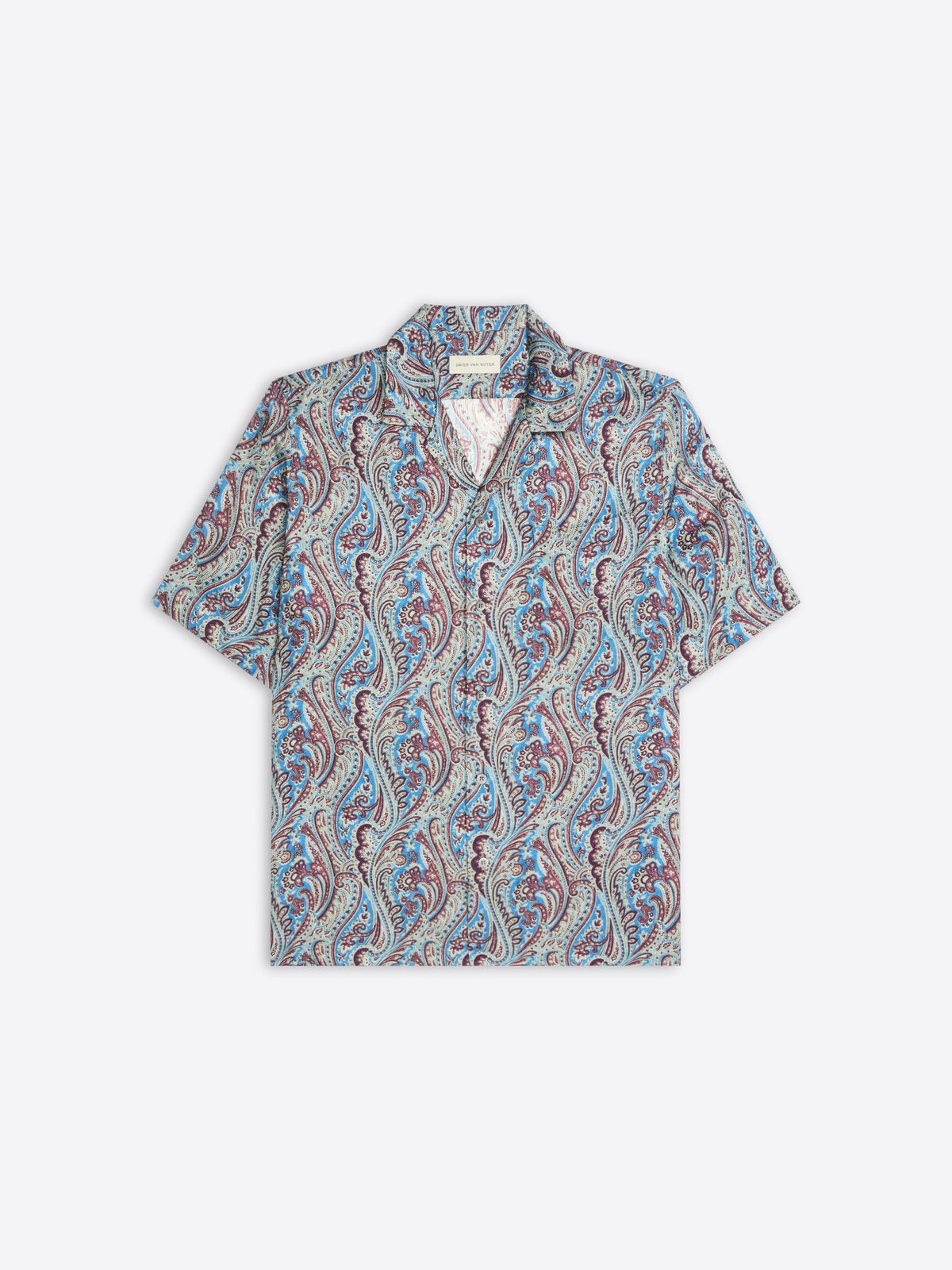 Boxy jacquard shirt