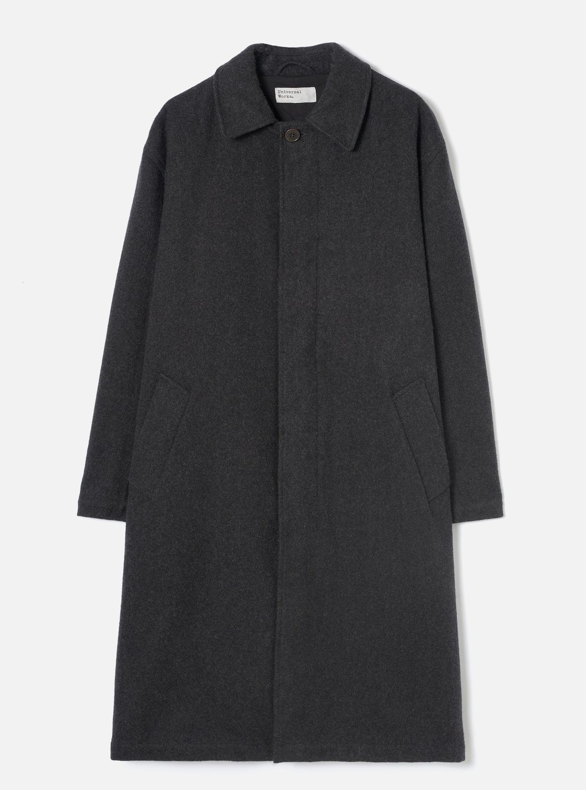 Grey Marl Mowbray Mac Coat