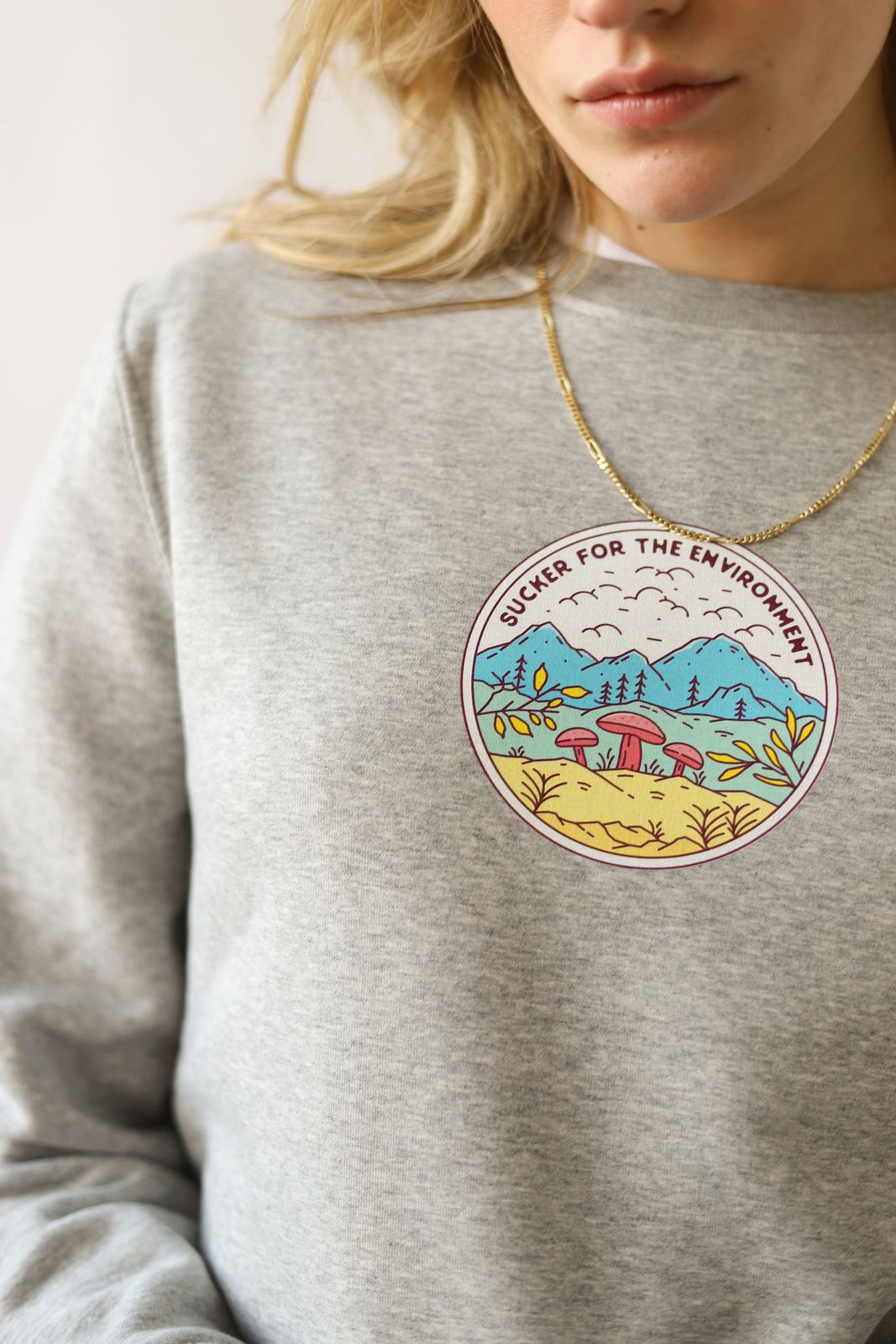 Sucker for the Environment | Sustainable Organic Cotton Sweatshirt