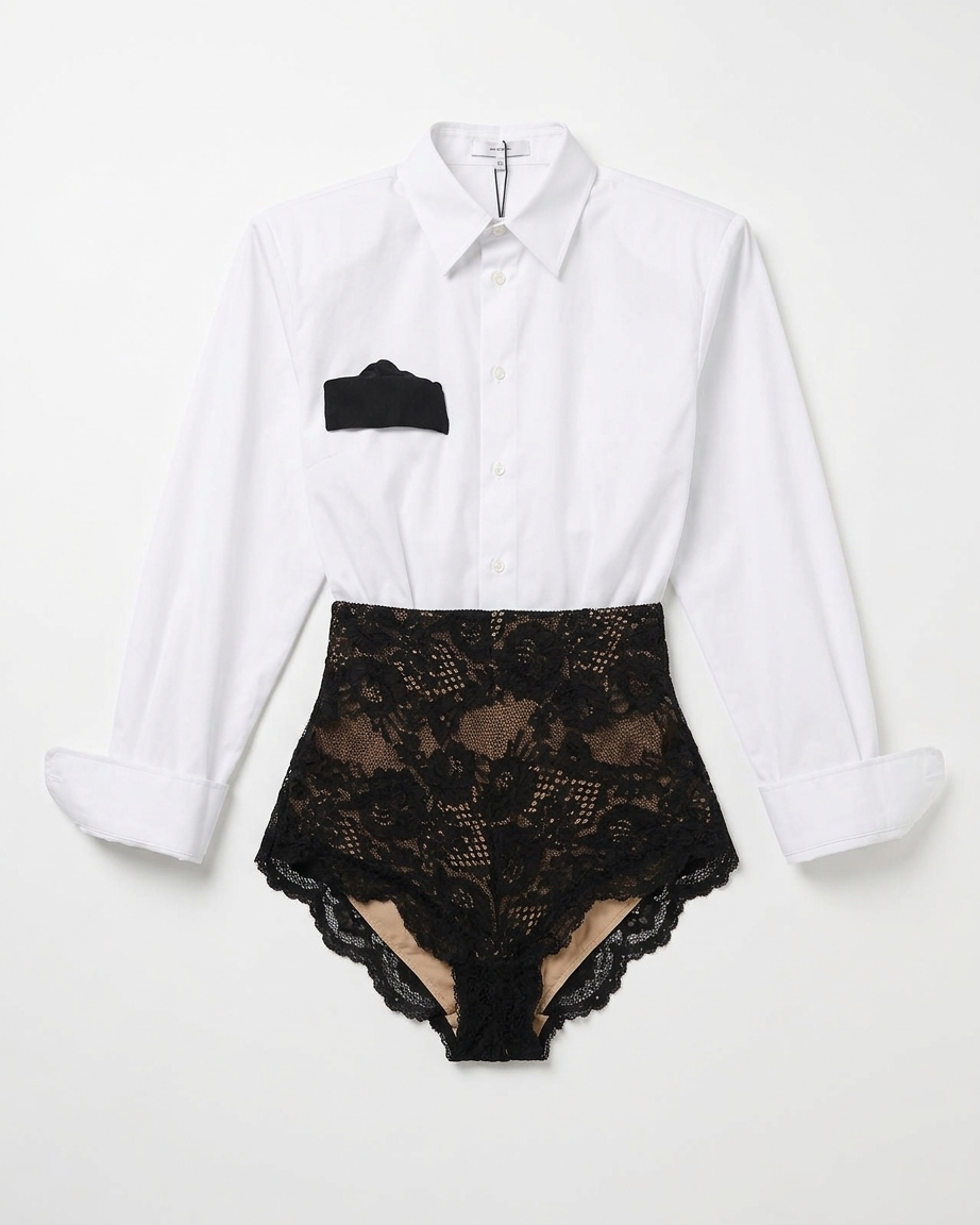 Toni Lace Micro Shorts