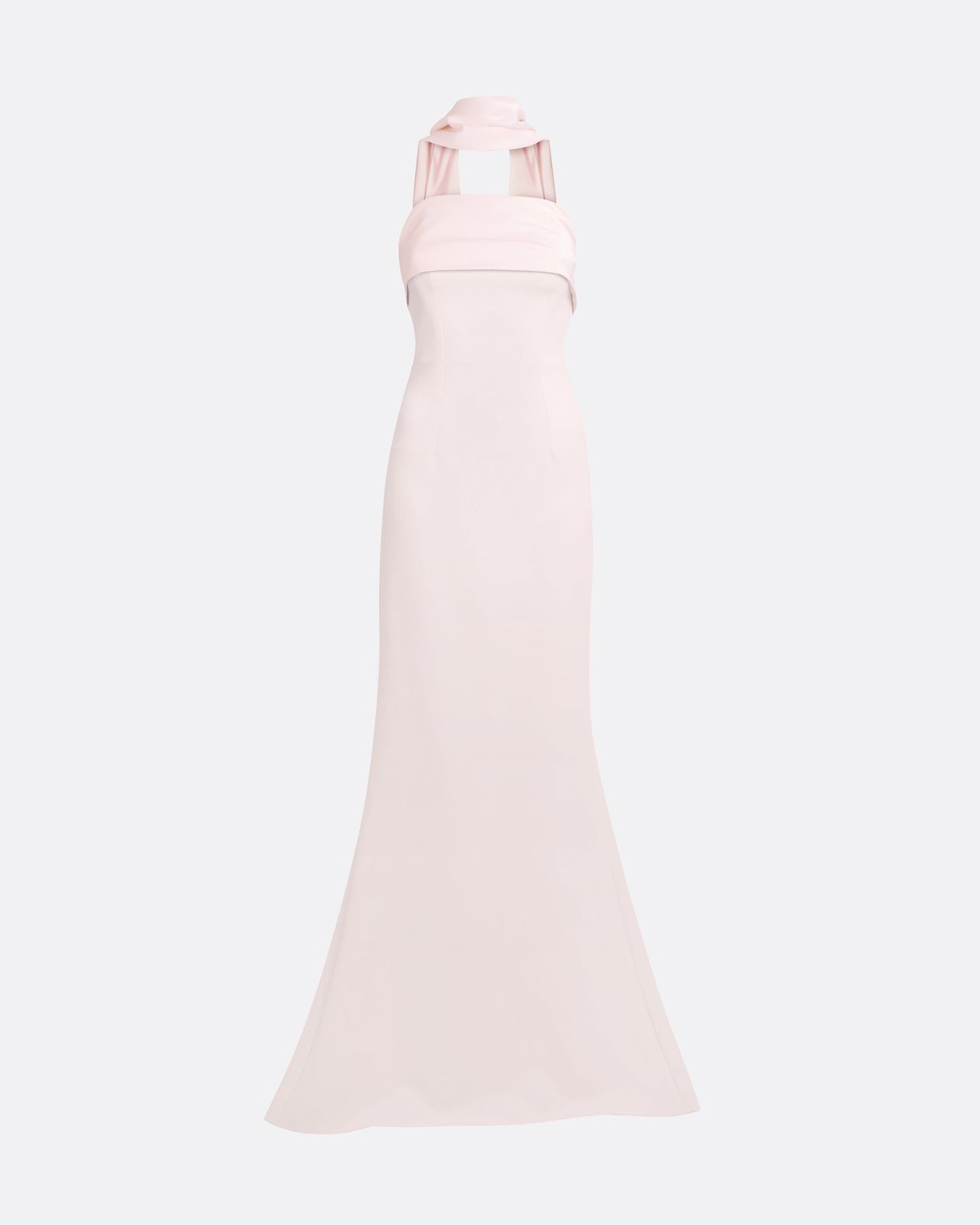 Roshana Barely Pink Long Dress