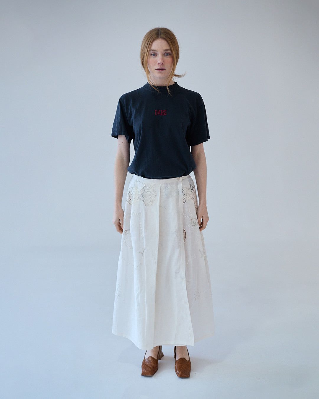 D'Ars x L'Arca Tiré Long Skirt