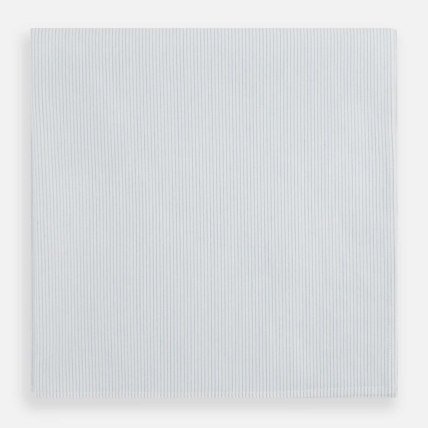 Blue Pencil Stripe Handkerchief