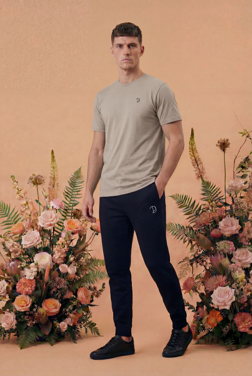 Embroidered P T-Shirt