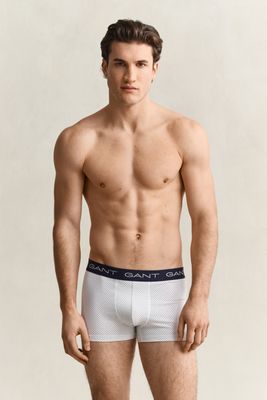 3-Pack Dot Print Trunks - MARINE