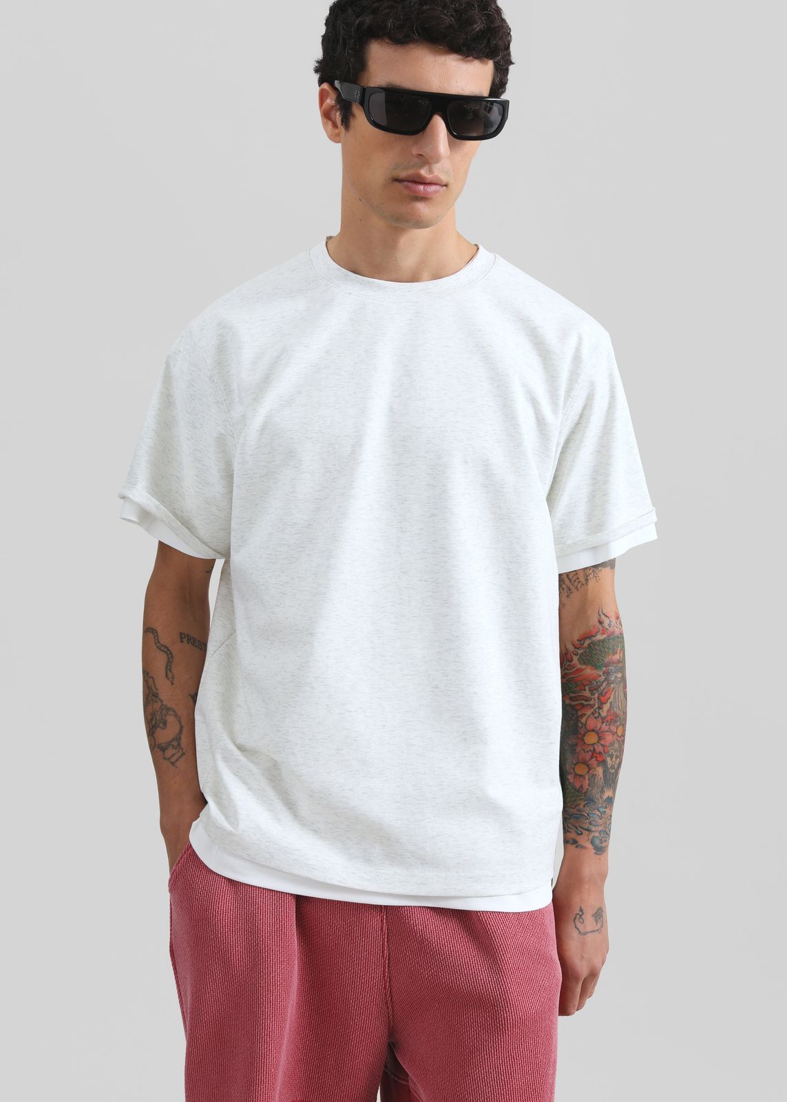 Colebee Soft Jersey T-Shirt - Grey Melange