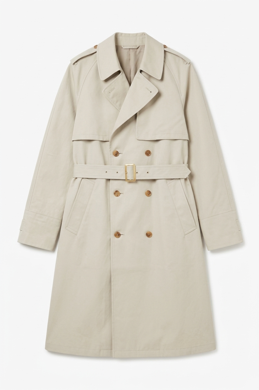 Vintage Twill Trench Coat