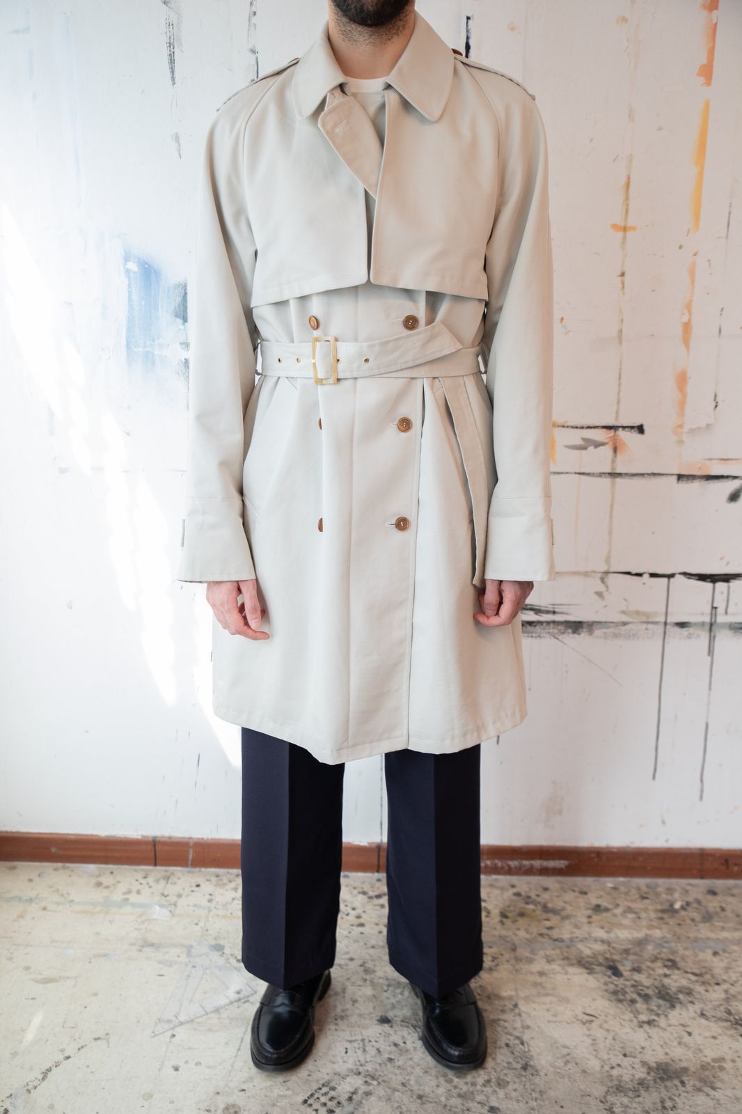 Vintage Twill Trench Coat