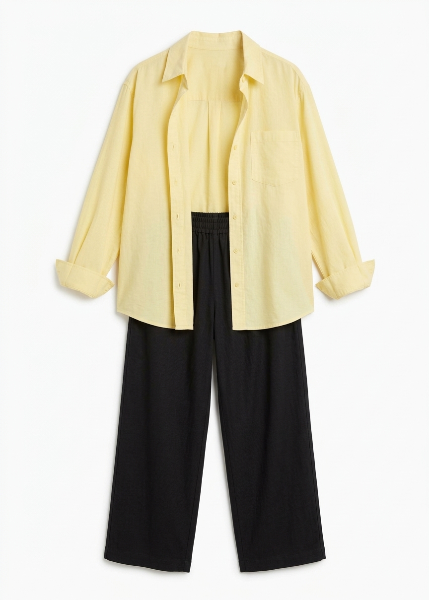 Matteau Relaxed Shirt - Limoncello