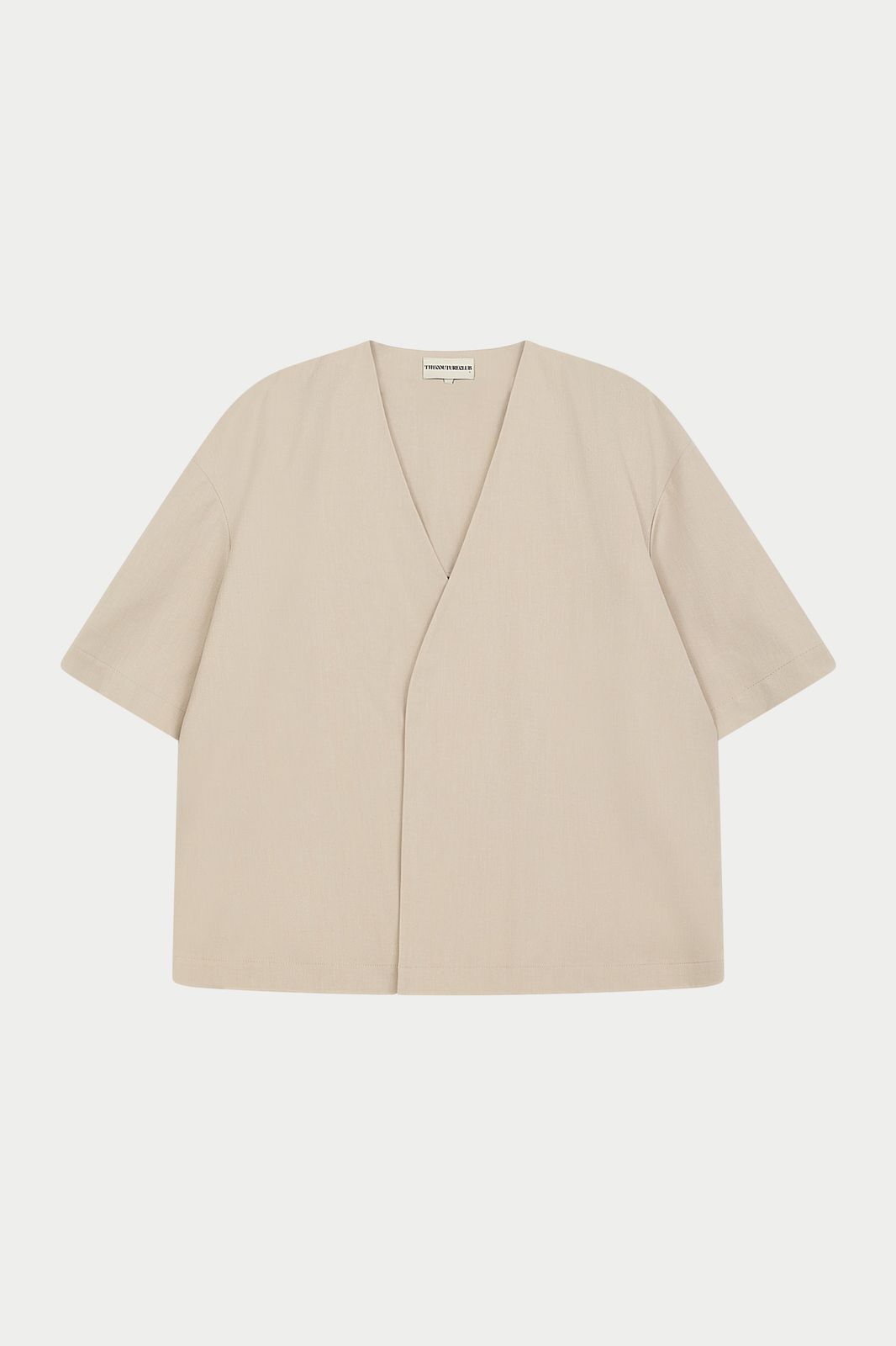 SMART WOVEN SHIRT - STONE