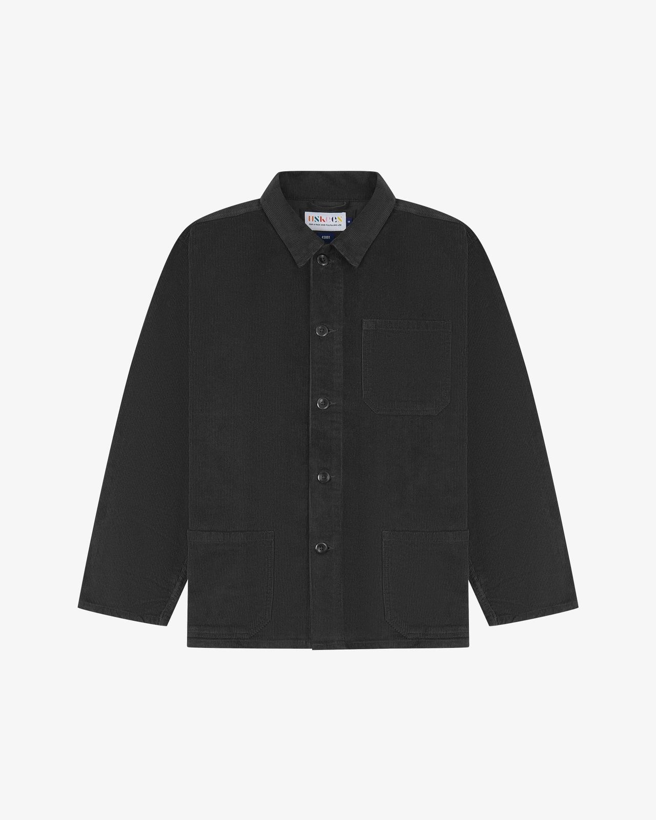 3001 Cord overshirt - charcoal