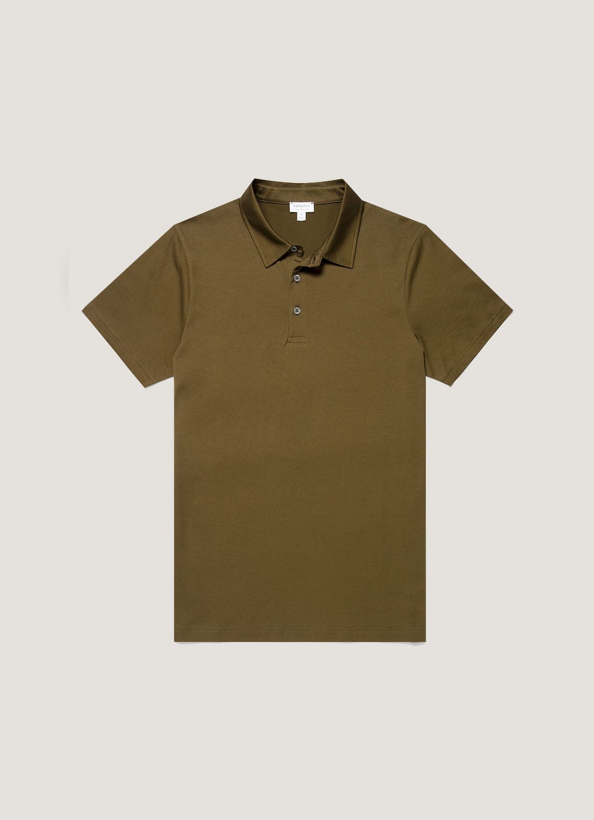 Men's Classic Jersey Polo Shirt in Loden Green