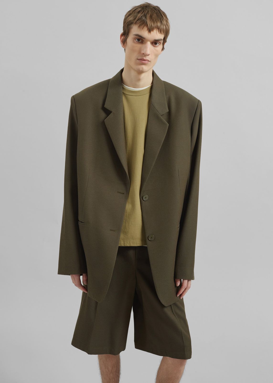 Belgrave Blazer - Army Green