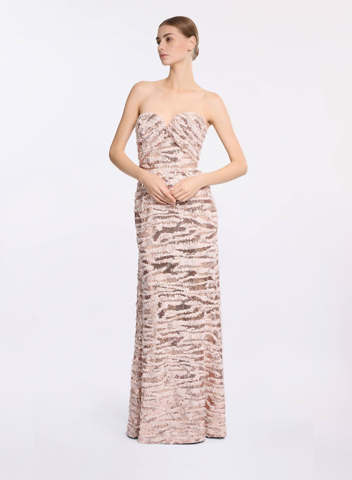 Strapless Long Dress