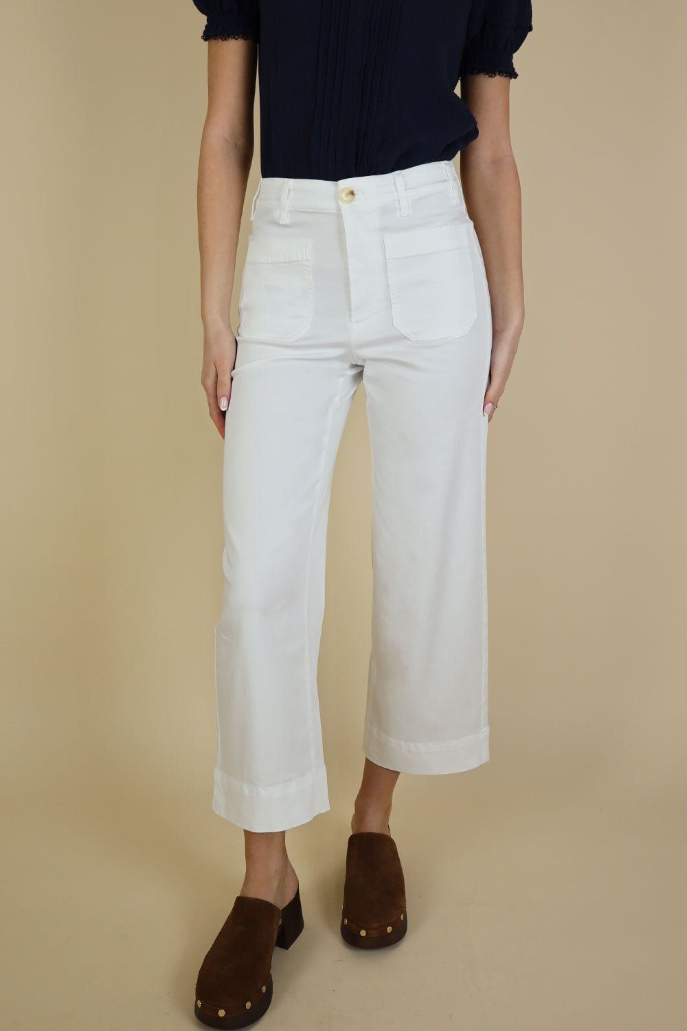 Terri Wide Leg Tencel Trouser – 26" Leg