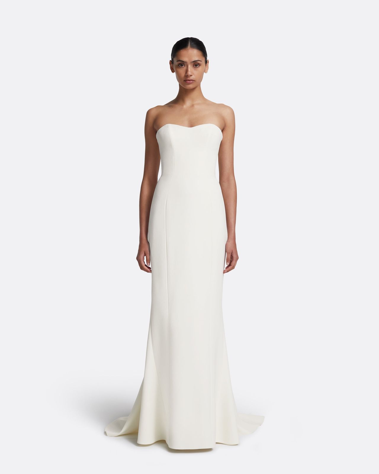 Gabriella Long Dress in Ivory