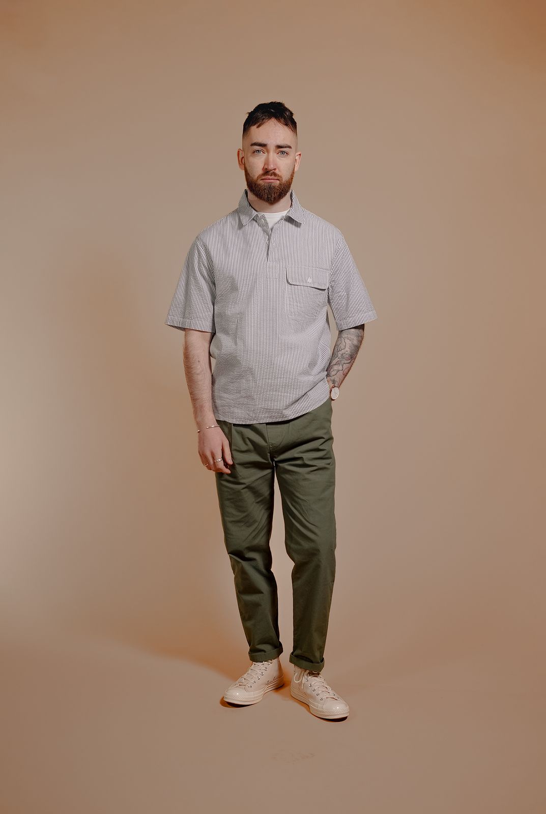 Archive Seersucker S/S Shirt