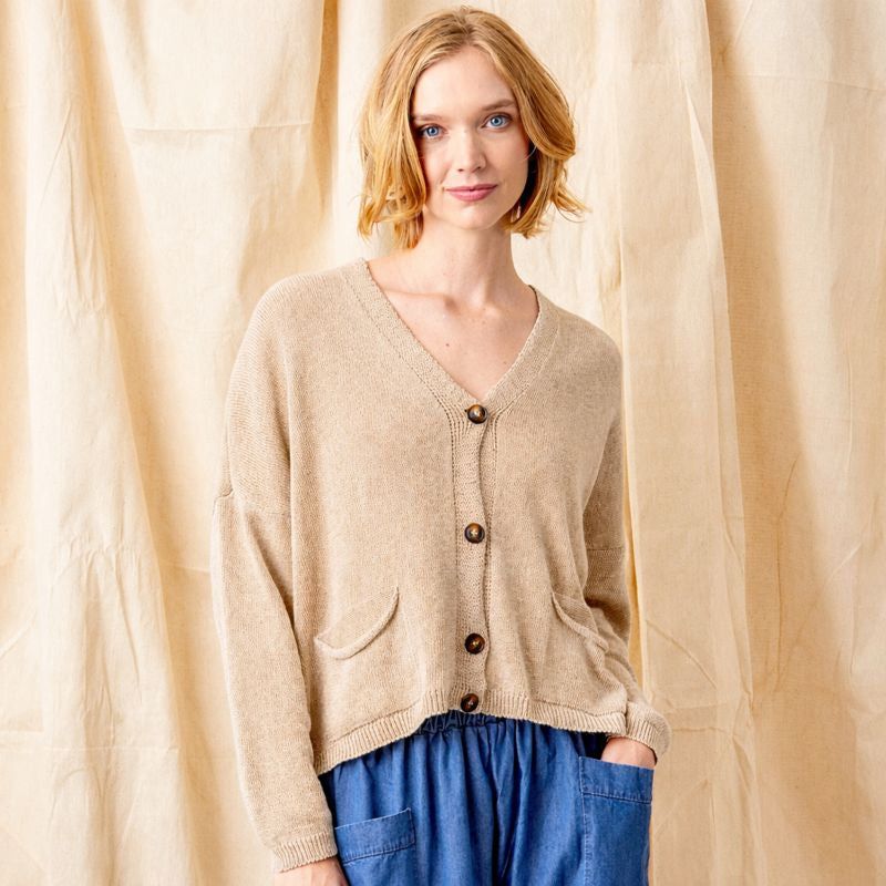 Fulton Fine Knit Pocket Cardigan