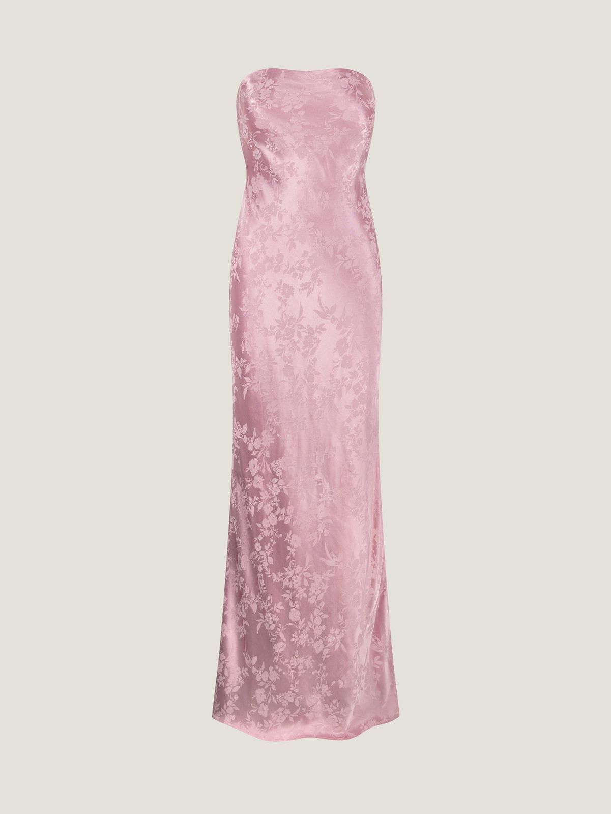Amdra Jacquard Dress In Bleached Mauve