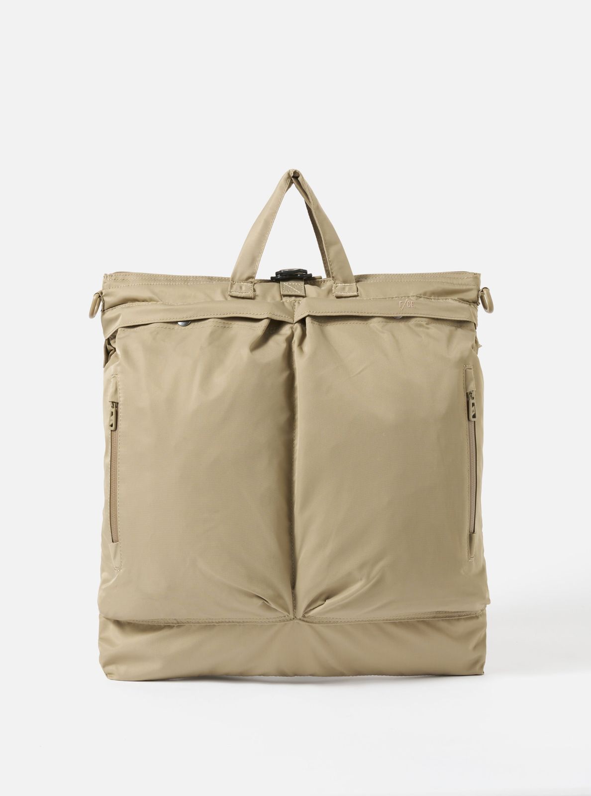 F/CE.® Sage Green Recycled Twill 3-Way Helmet Bag