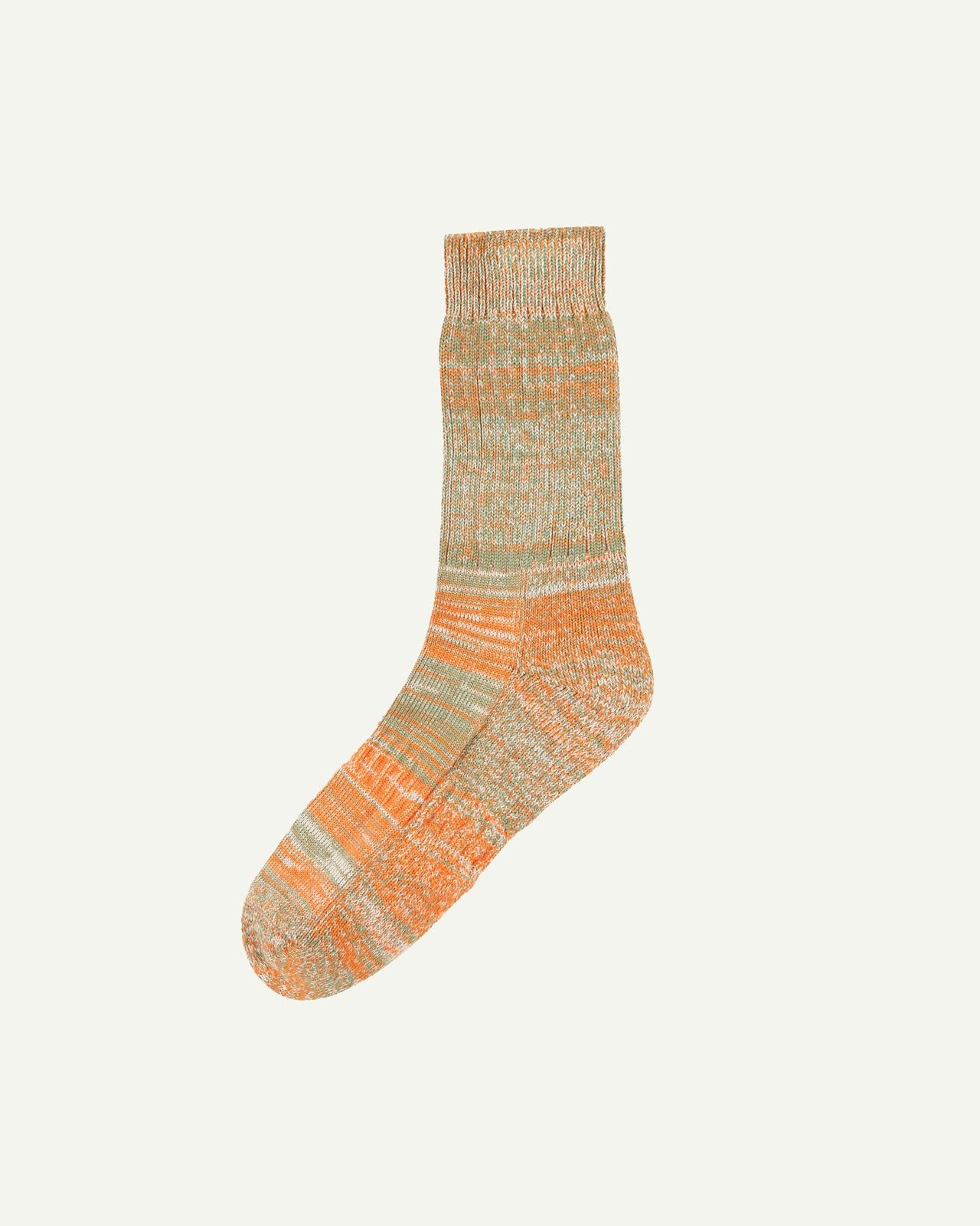4006 Colour Fuzz Socks - army green mix