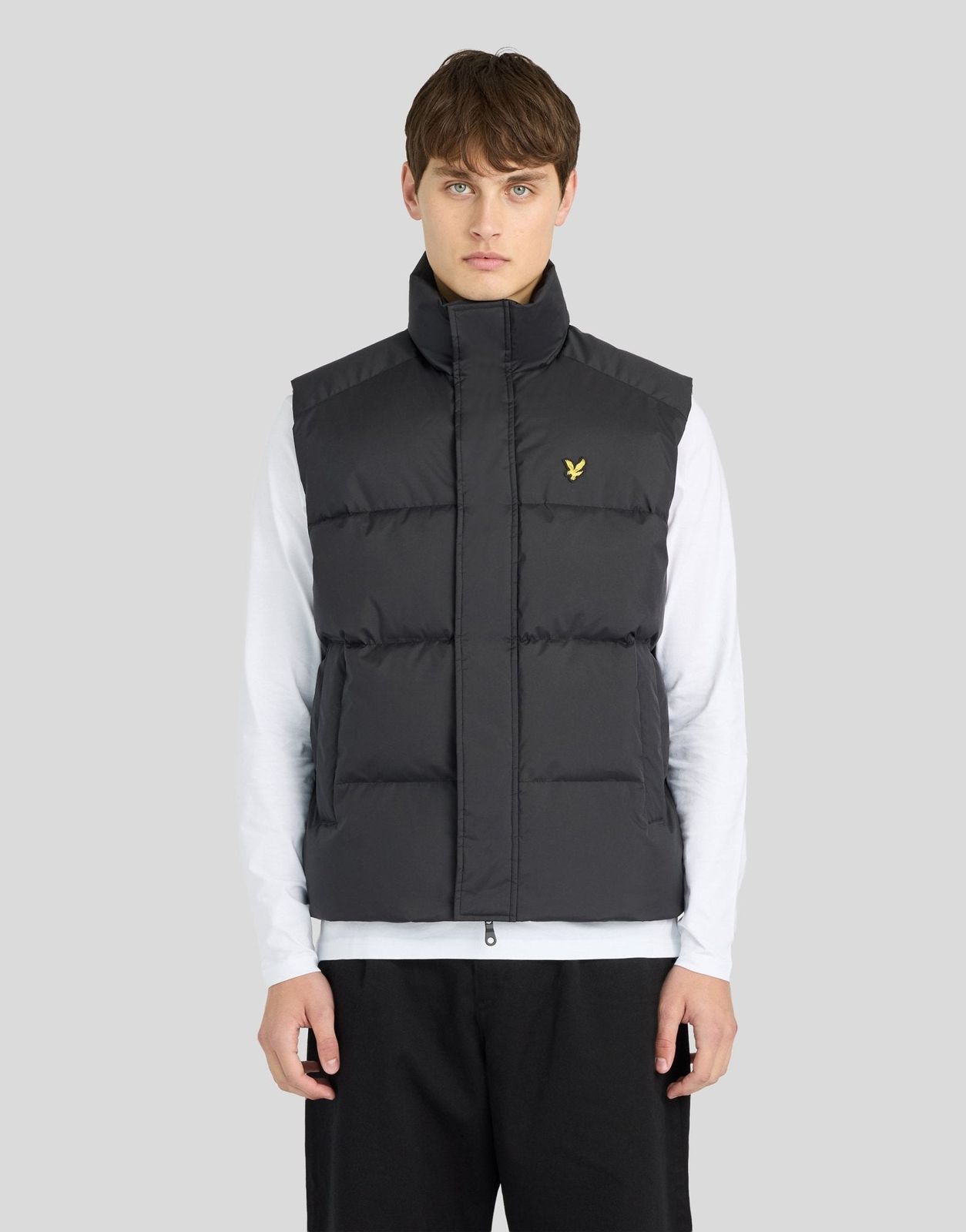 Funnel Neck Puffer Gilet