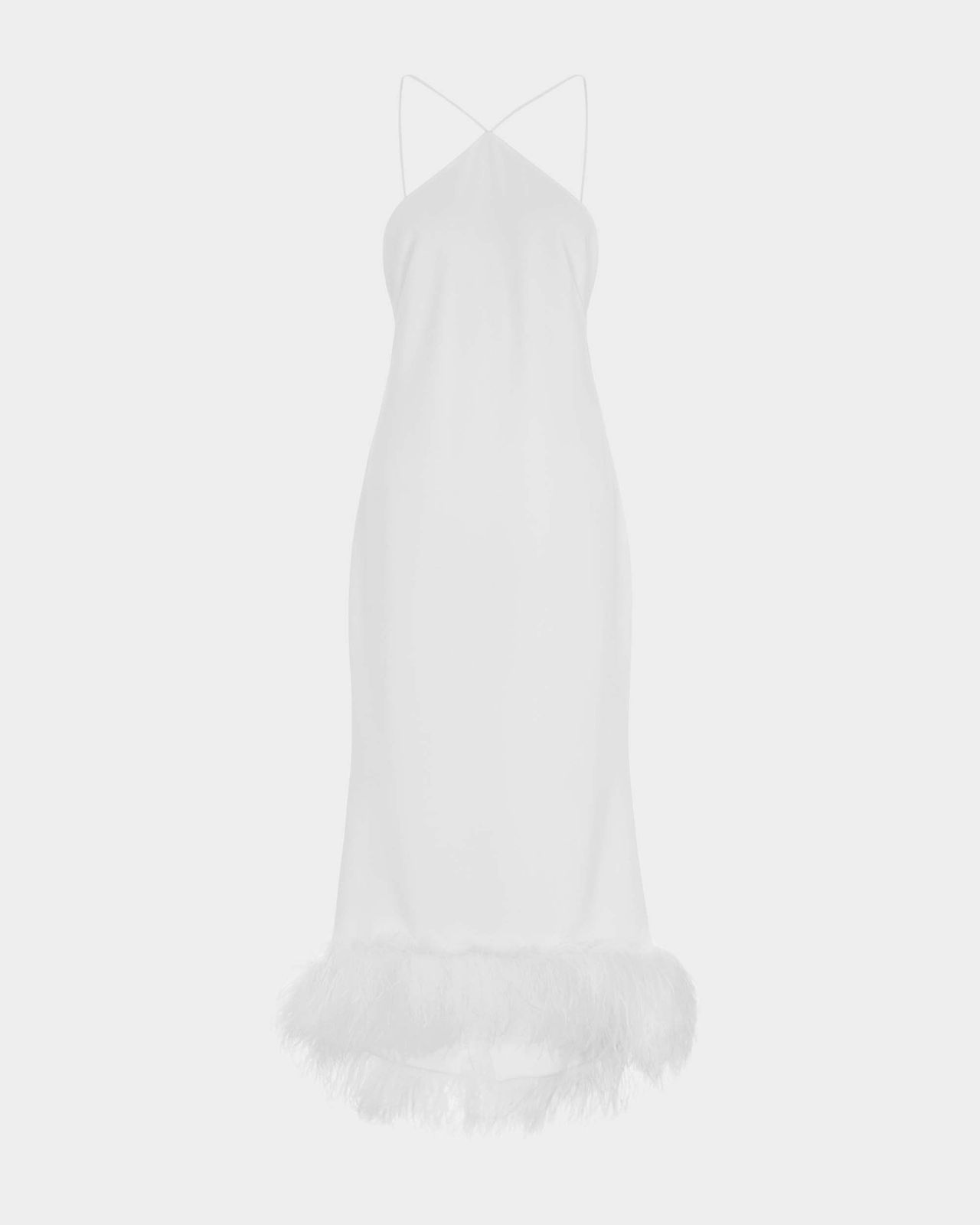 Ade Midi Dress in Crepe