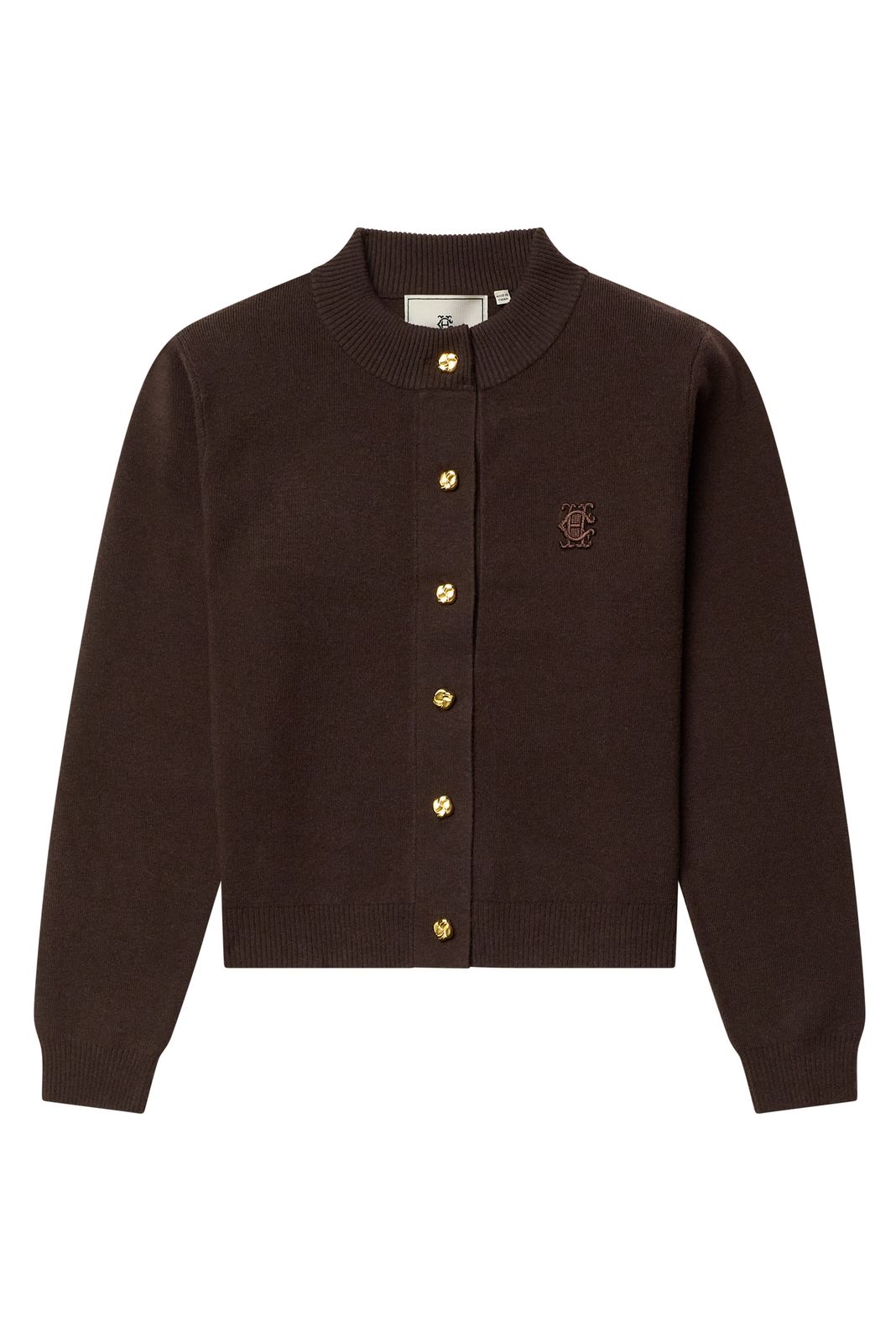 Chester Knitted Cardigan (chocolate)