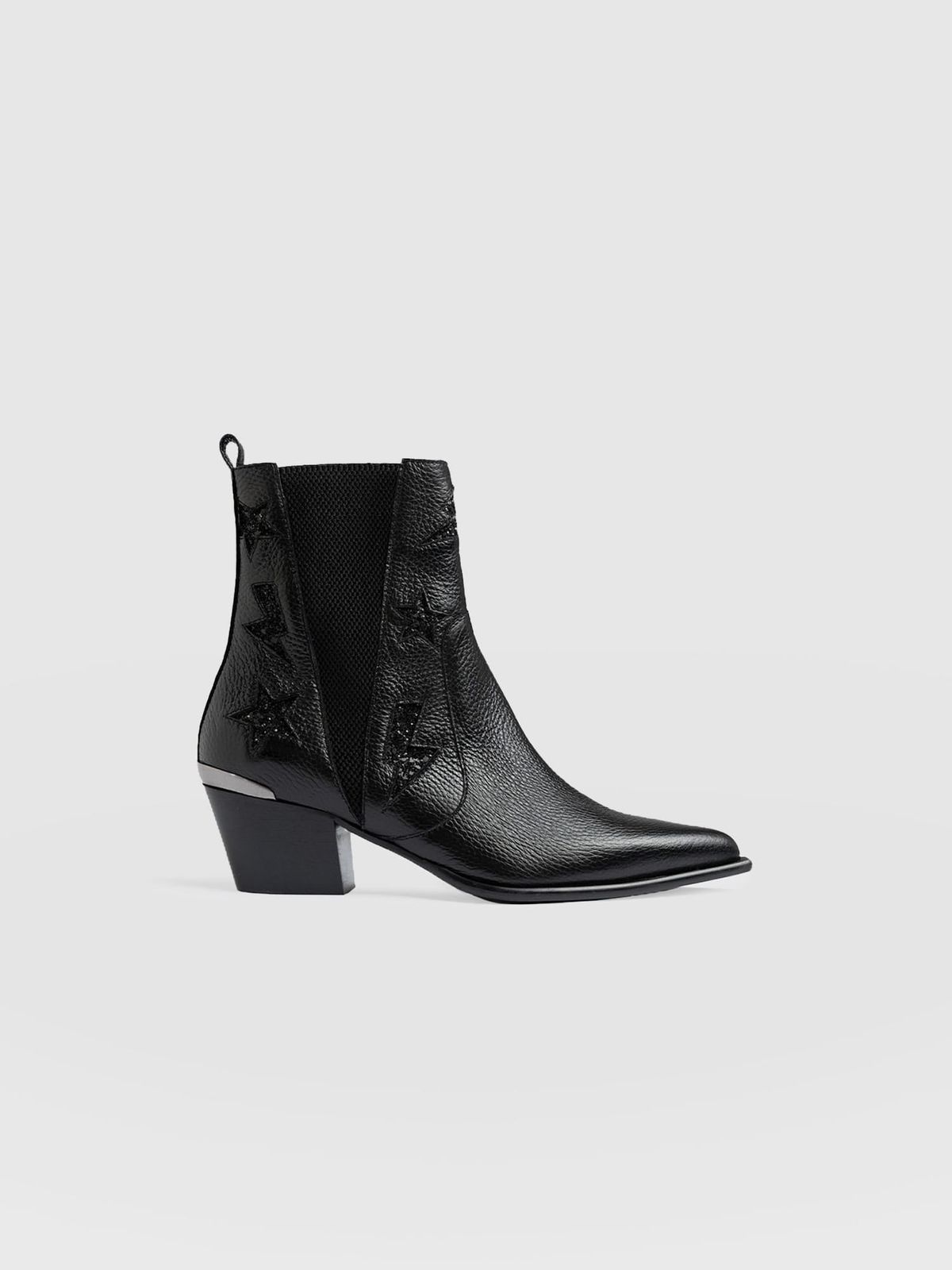 Billie Rock Boot - Black