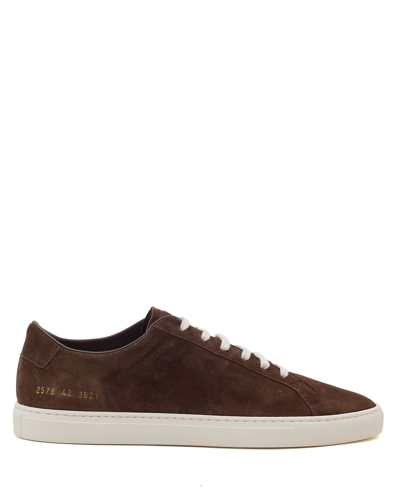 Achilles Slim Premium in Brown Suede 2576 3621
