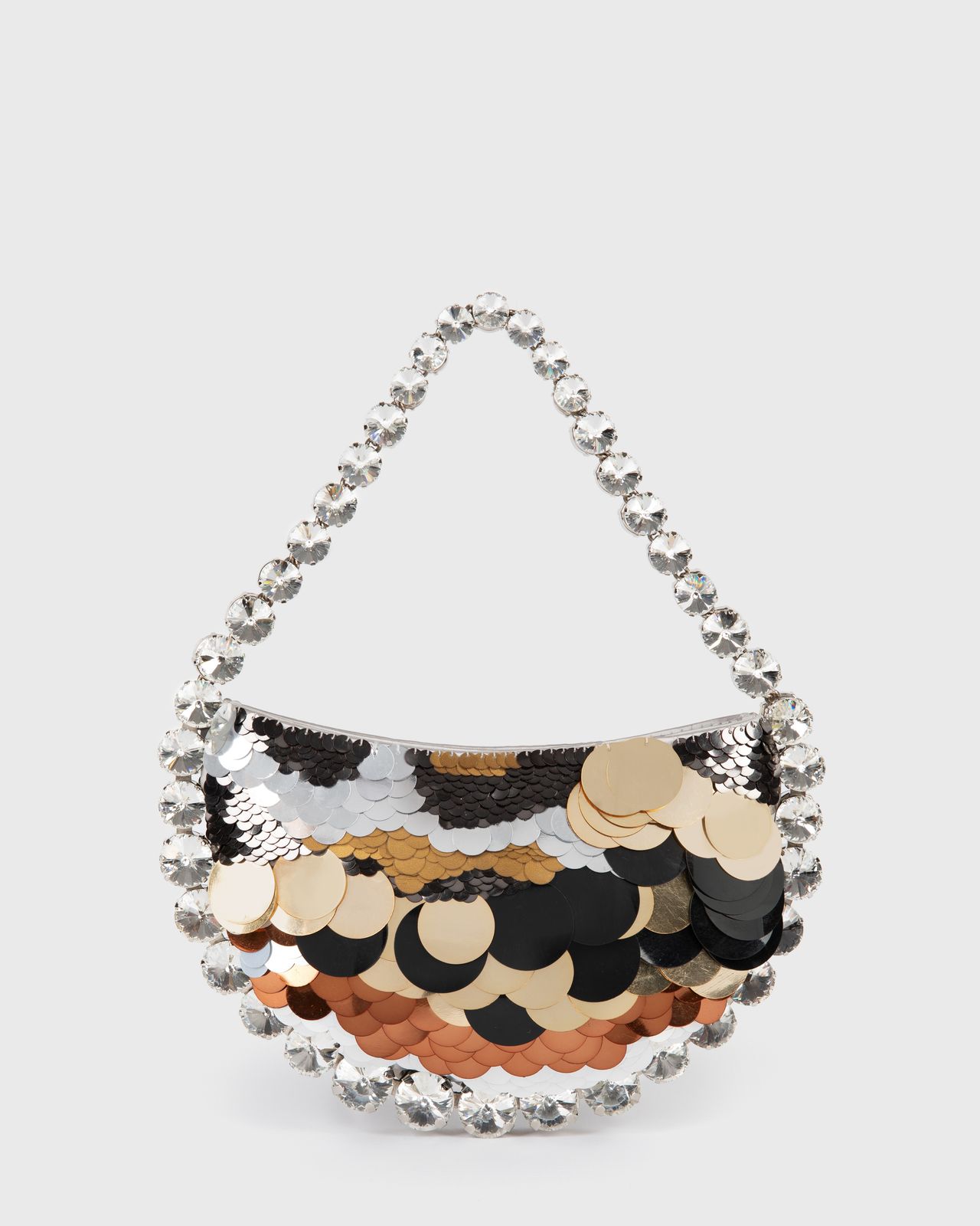 Gold Paillette Pendant Eternity