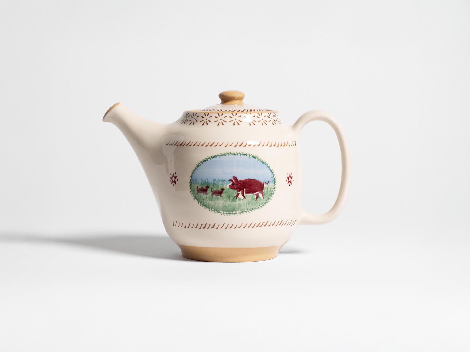 CL_WHITE PIG TEA POT - WHITE/MULTI_HW0110OT0091
