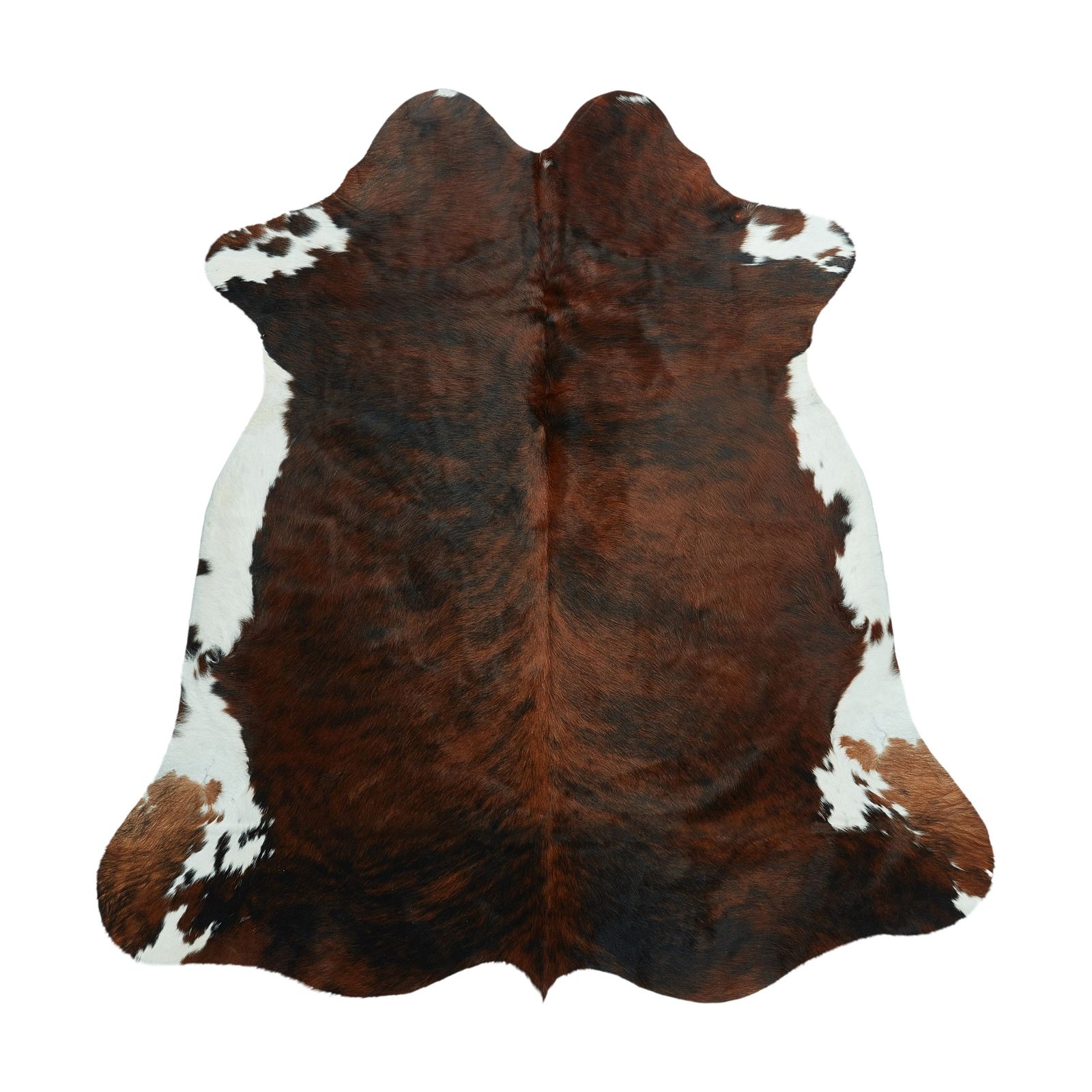 Cowhide Rug - Tricolour (190cm x 180cm)