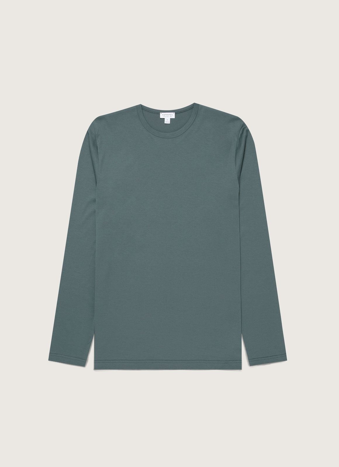 Men's Long Sleeve Classic T-shirt in Dark Petrol