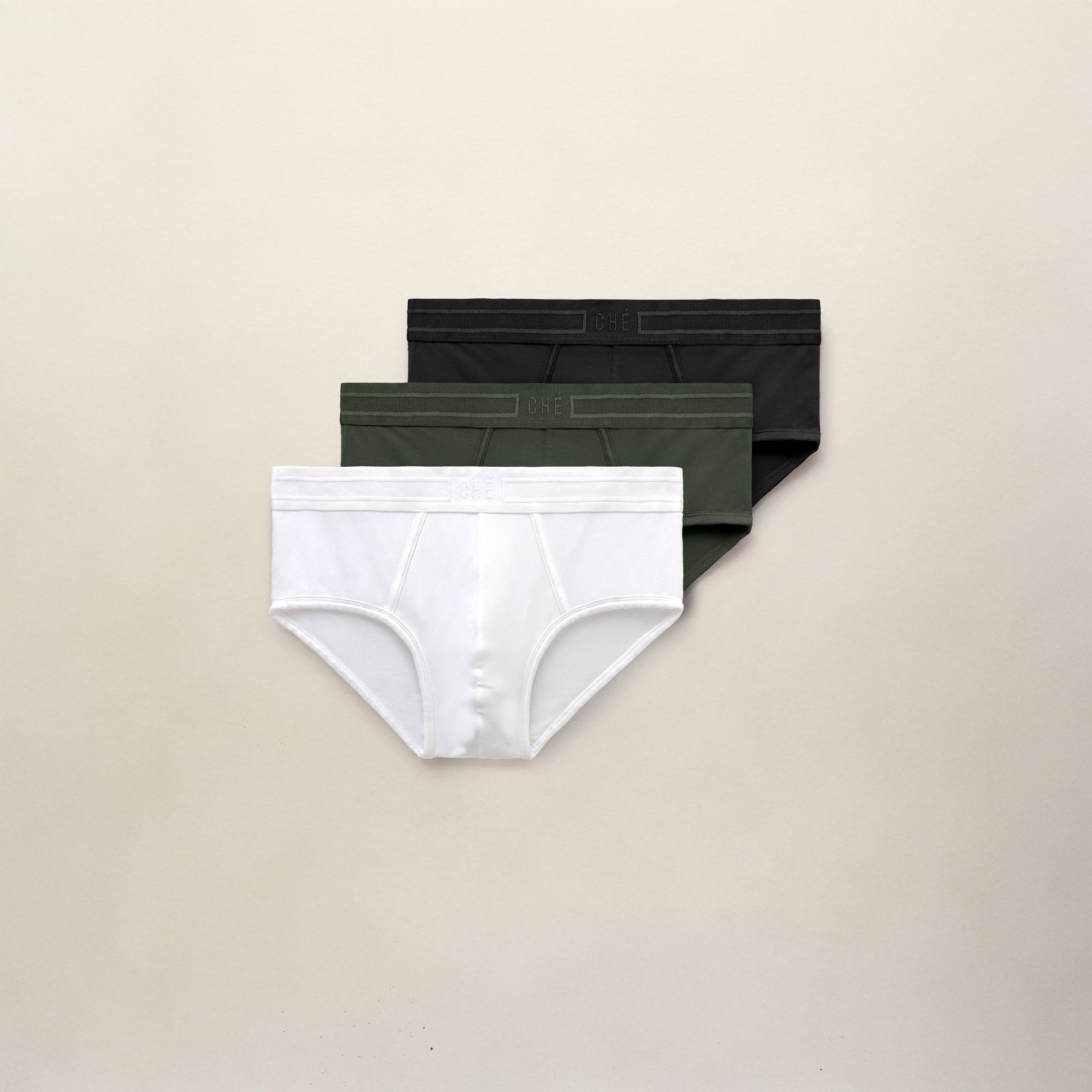 TENCEL™ Modal Boxer Brief 3 Pack - Mixed Black/ White/ Green
