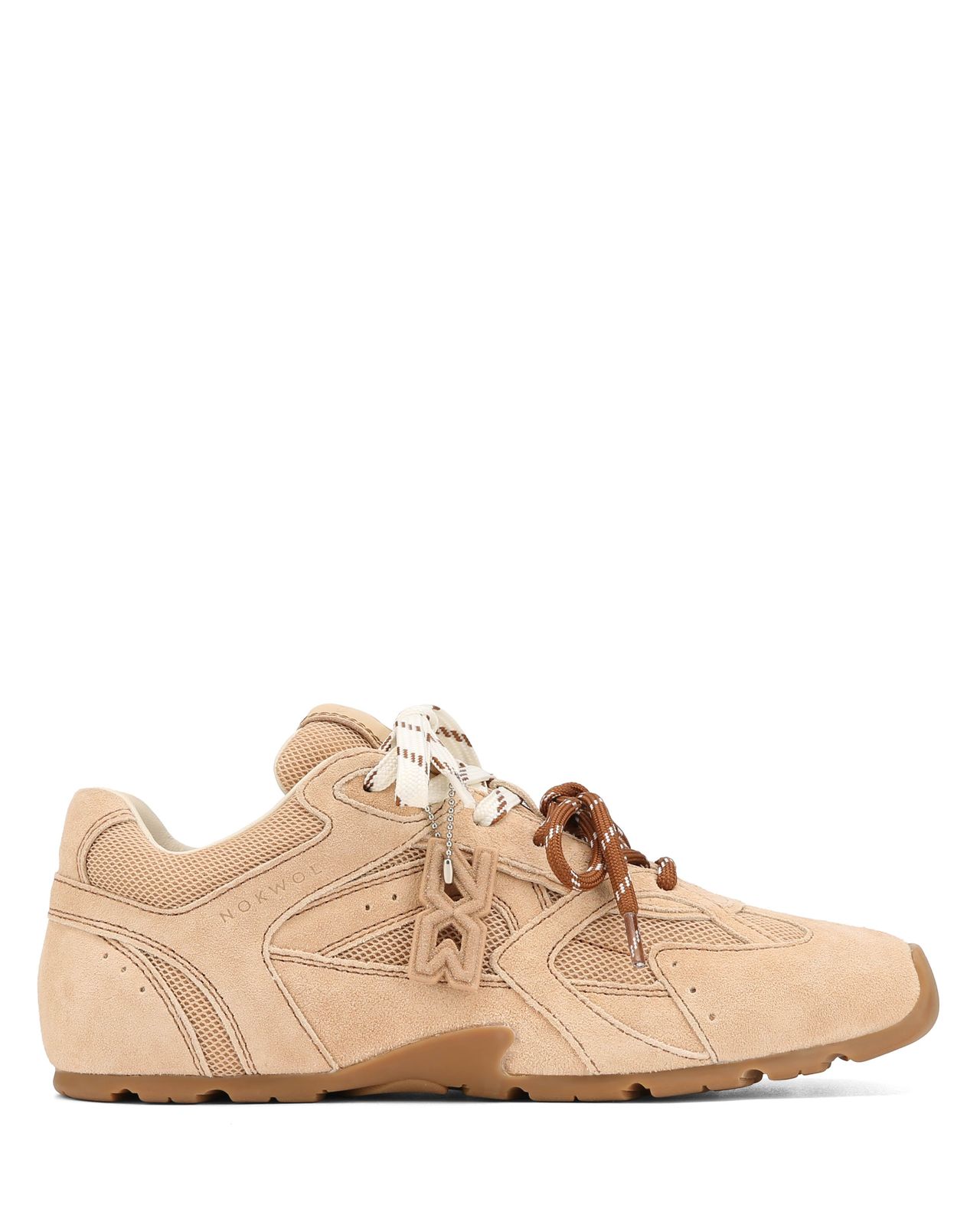 Atlas Mesh Beige Suede