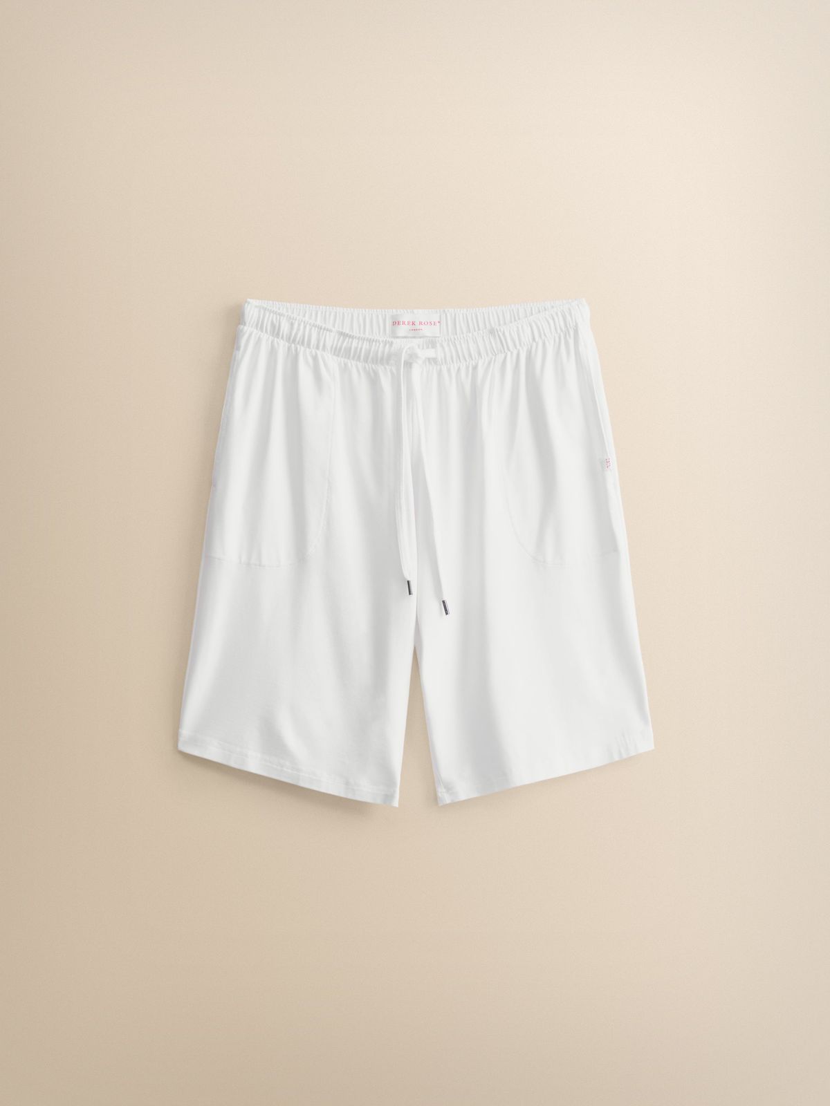 Basel Micro Modal Lounge Shorts White