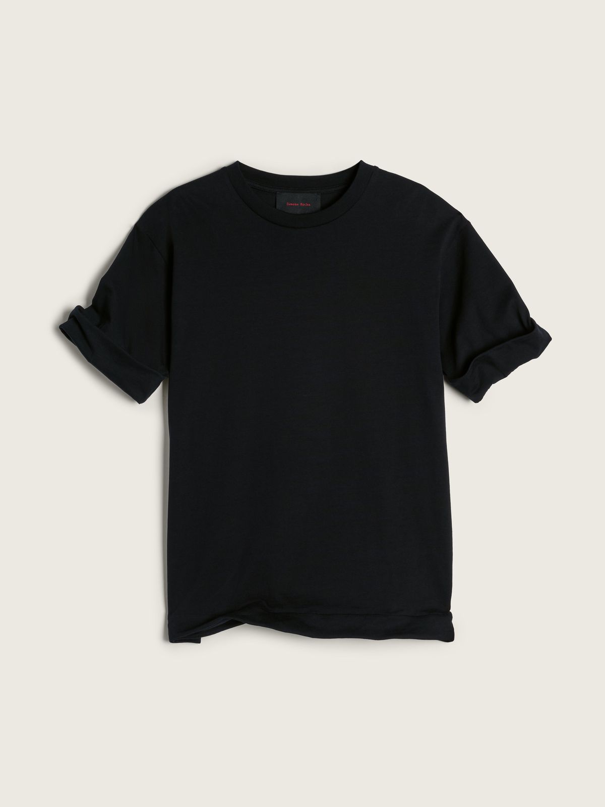 Fitted Wire Turnup T-Shirt