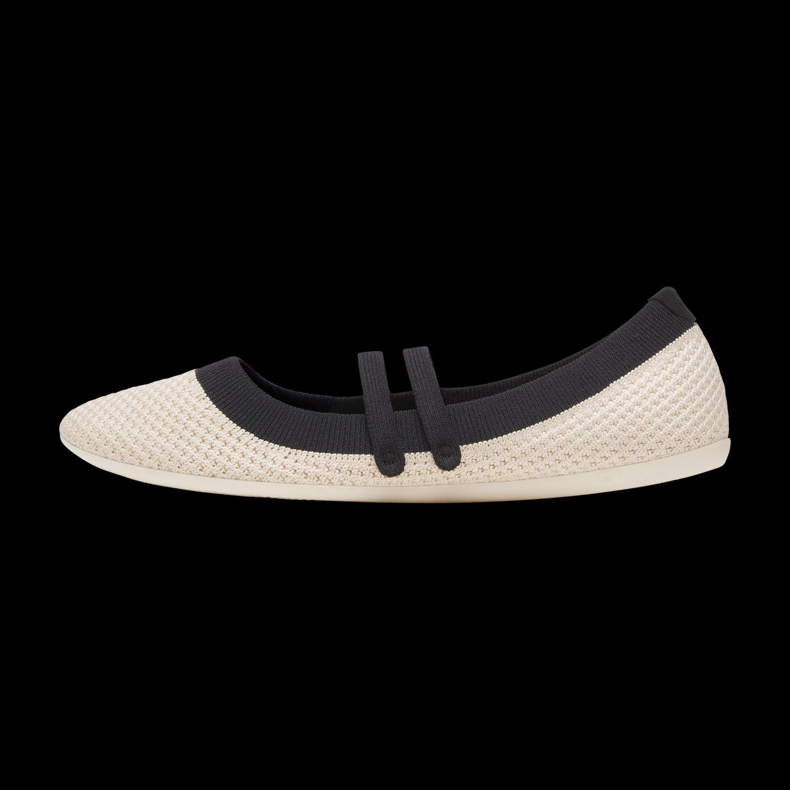 Women's Breezer Mary Jane - Warm White/Natural Black (Warm White Sole)