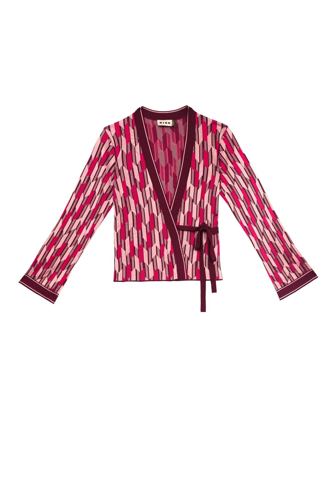 Elijah - Chevron Knit Berry
