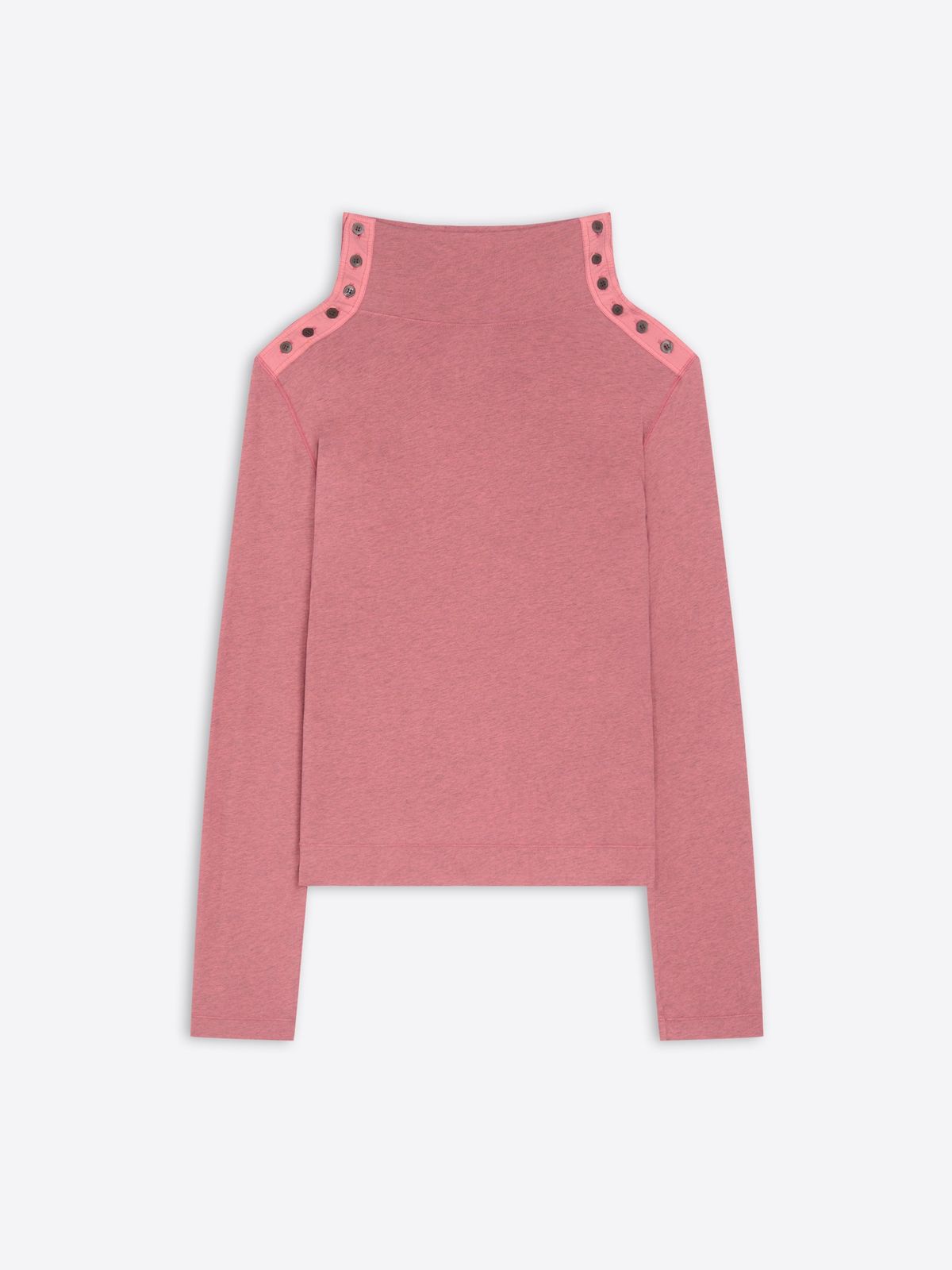 Overdyed turtleneck tee