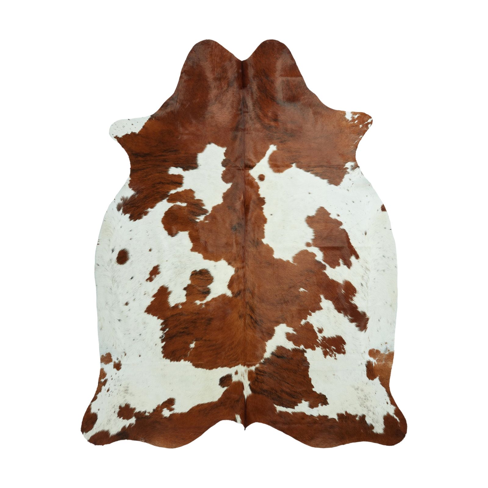 Cowhide Rug - Brown & White (240cm x 190cm)