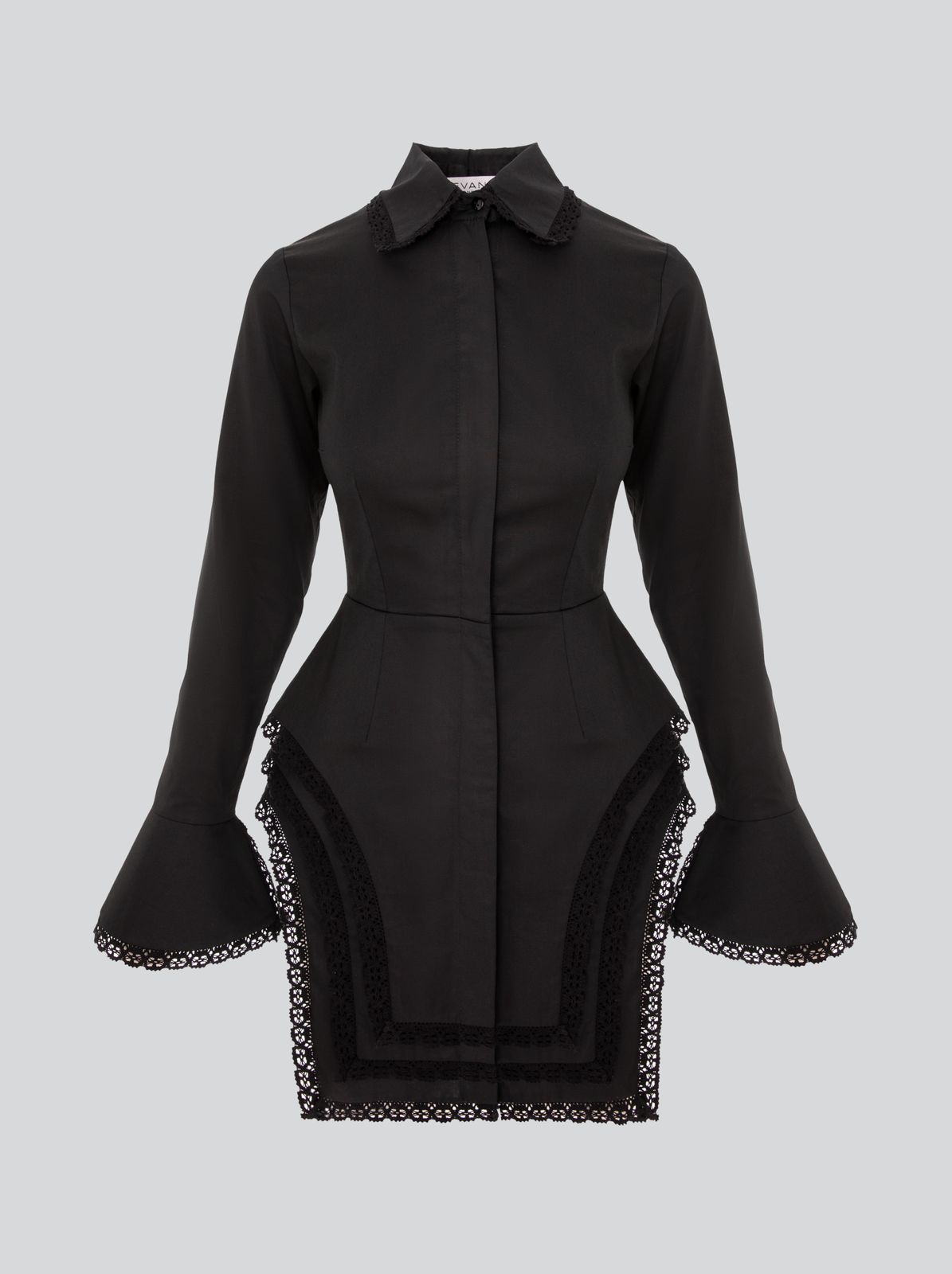 ALEXANDRA | GOTS Organic Cotton Shirt | Black