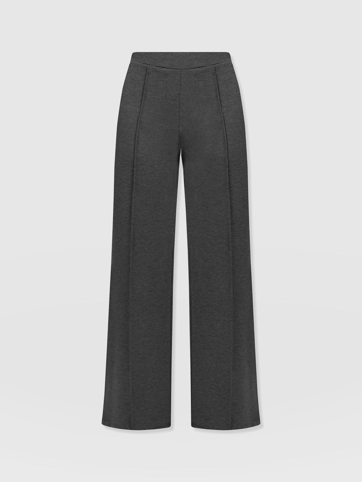 Keller Wide Leg Pant - Charcoal