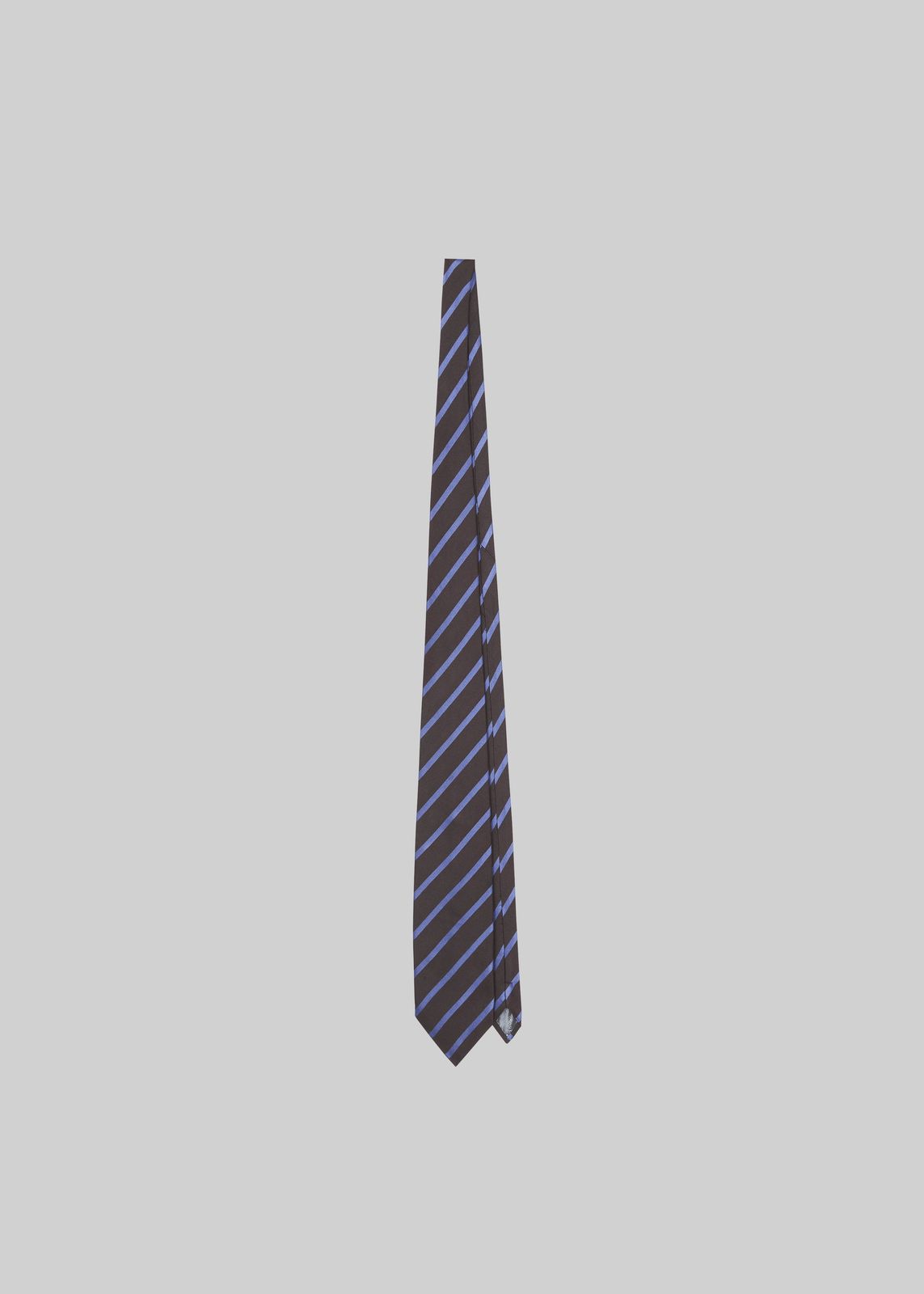 Lene Striped Tie - Brown