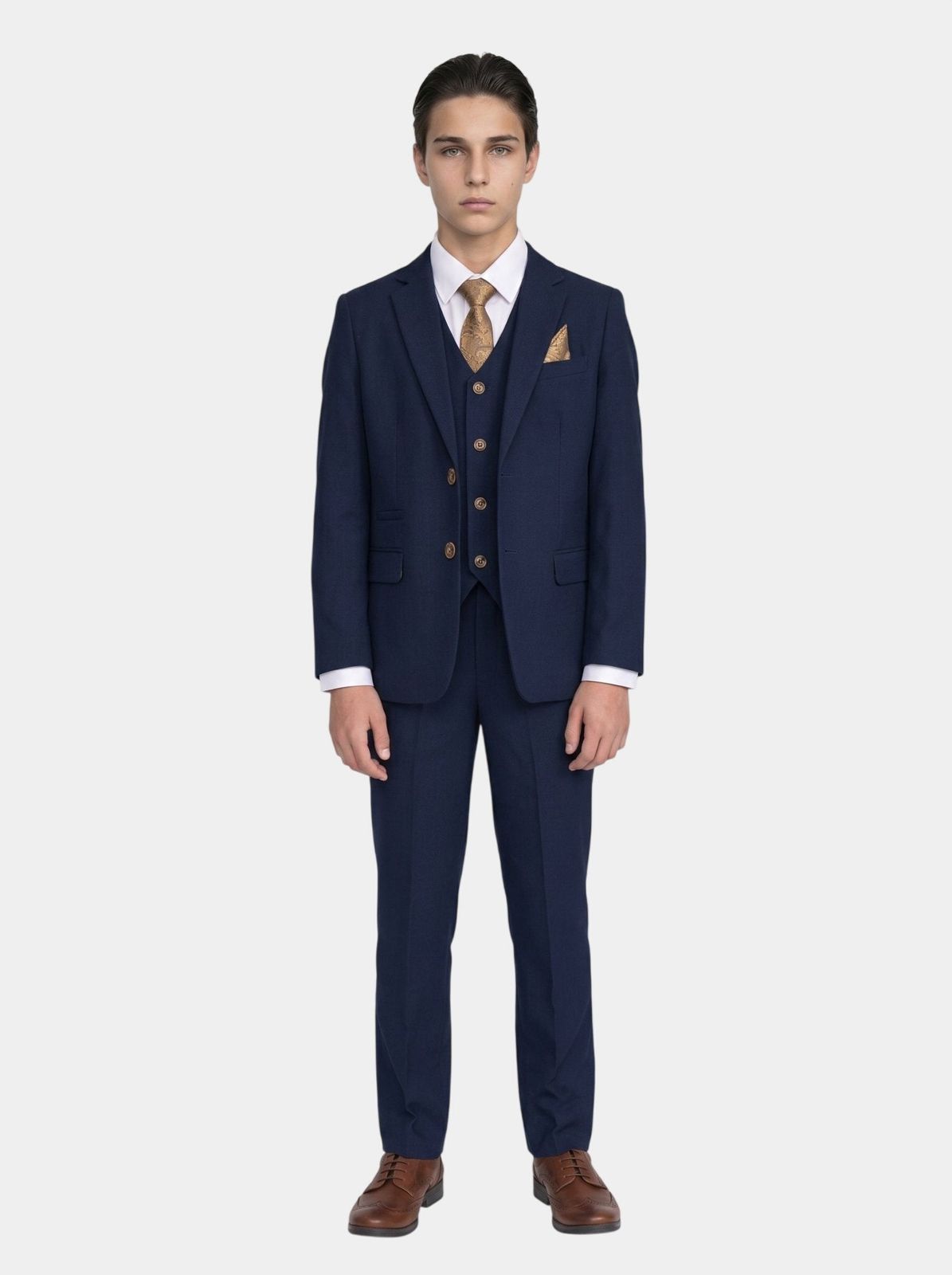 Device - Boy's Mayfair Navy Three Piece Suit