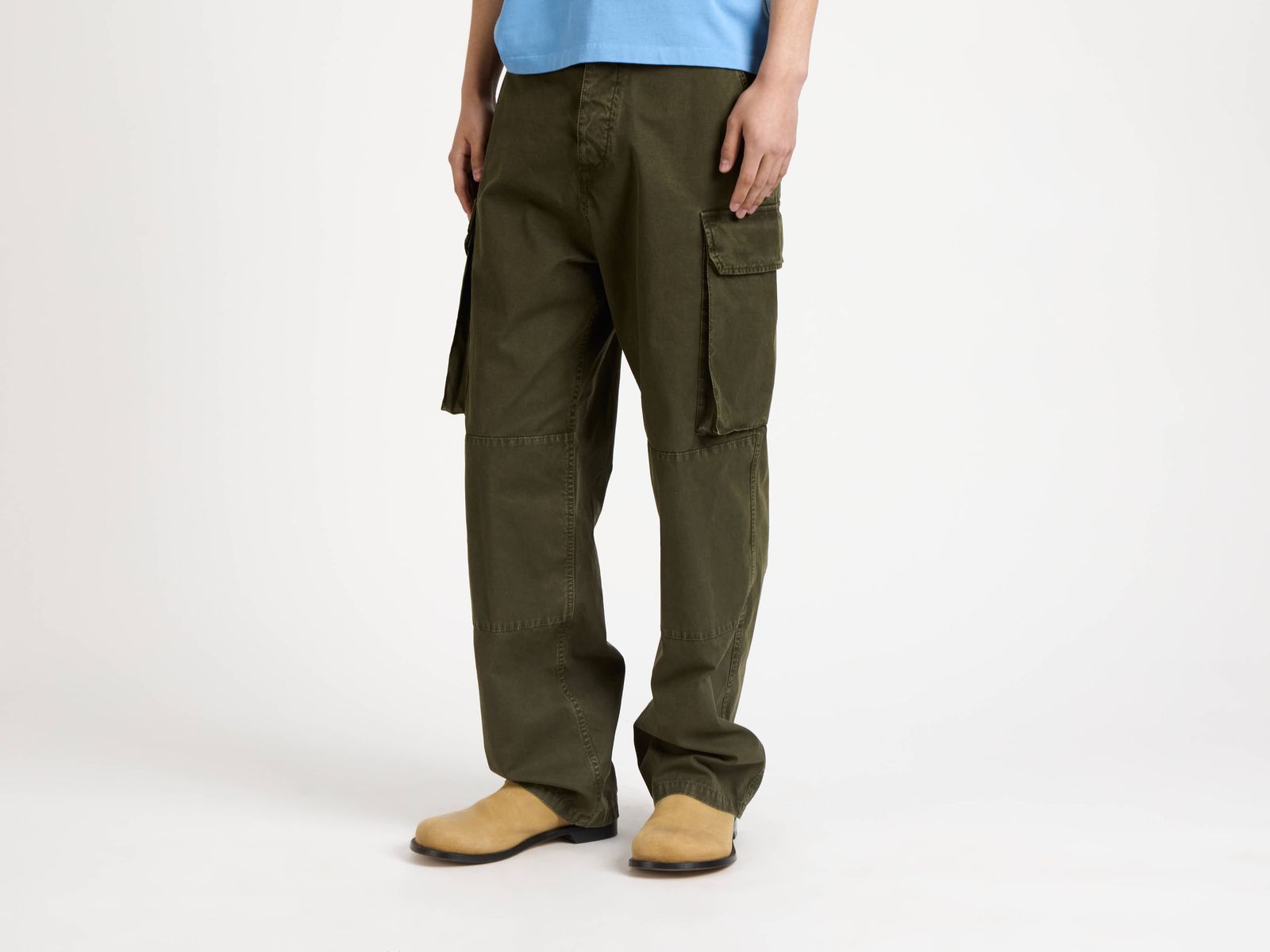 CL_CARGO TROUSERS - KHAKI_TR0422PG1886