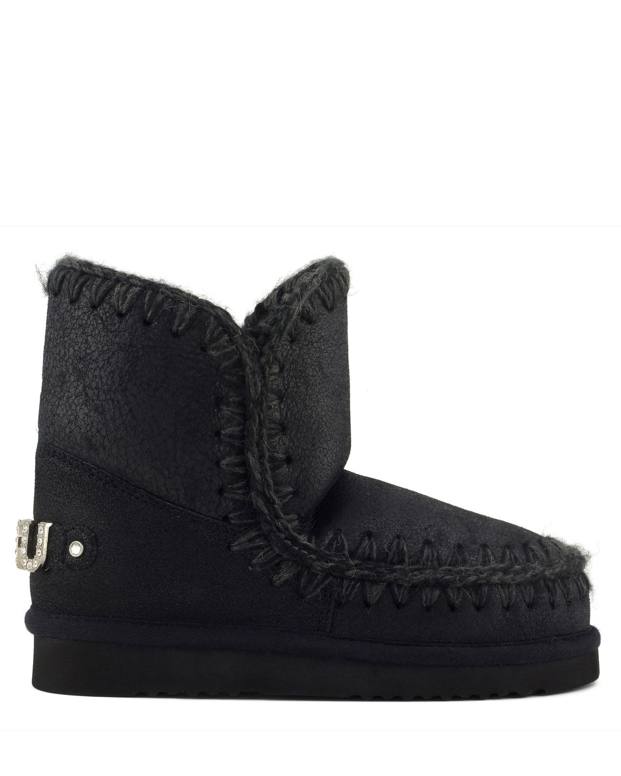 Eskimo 18 Cracked Black/Grey Special Leather MU.FW101036B