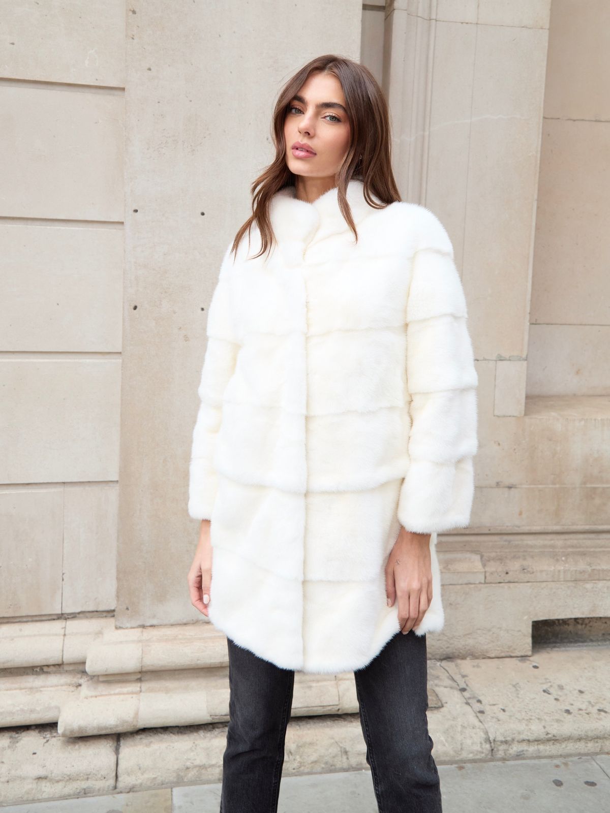 The Charlotte 6 in 1 Coat White