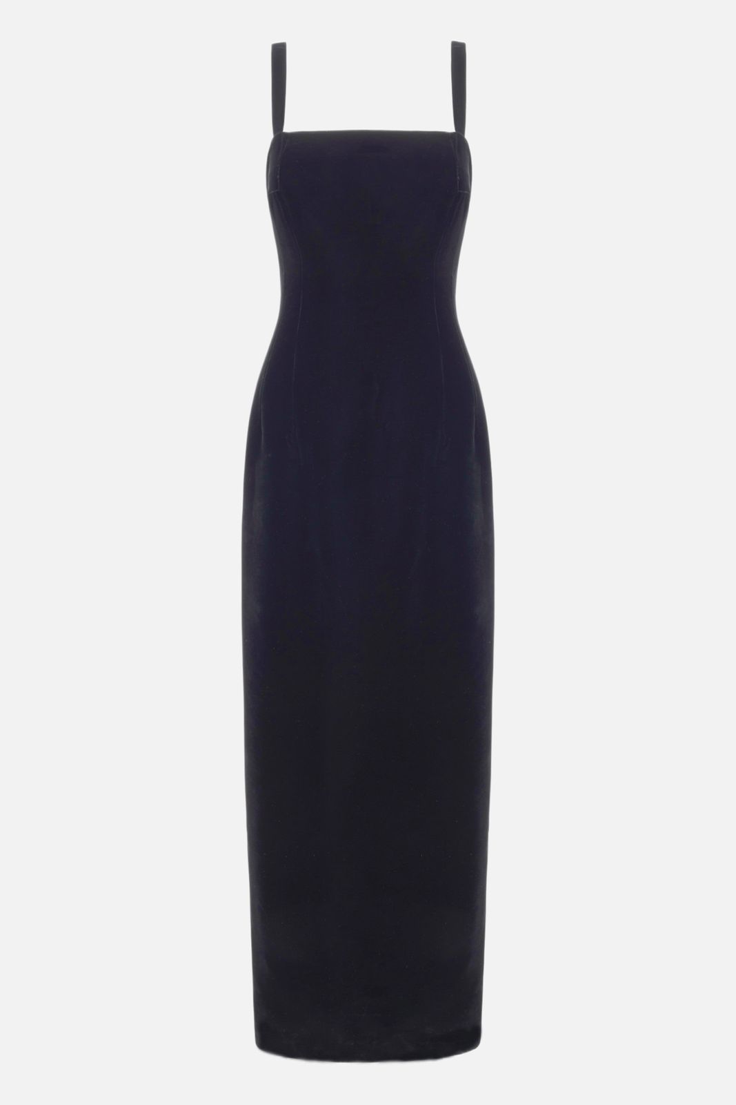 Regina Dress in Black Velvet